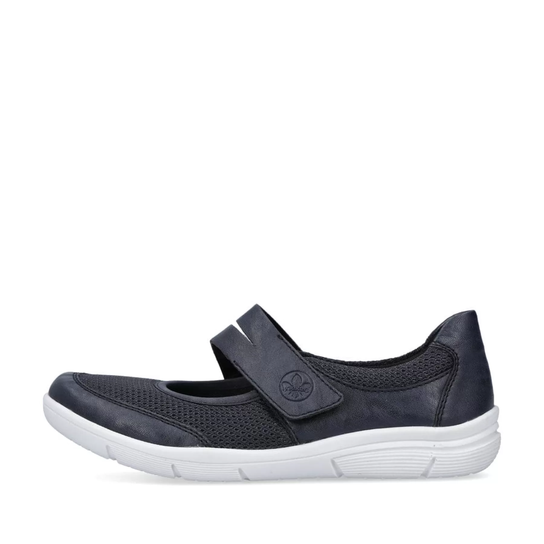 Store Baleriny Damskie W Kolorze Ciemnoniebieskim Damski Niskie Buty I Kapcie