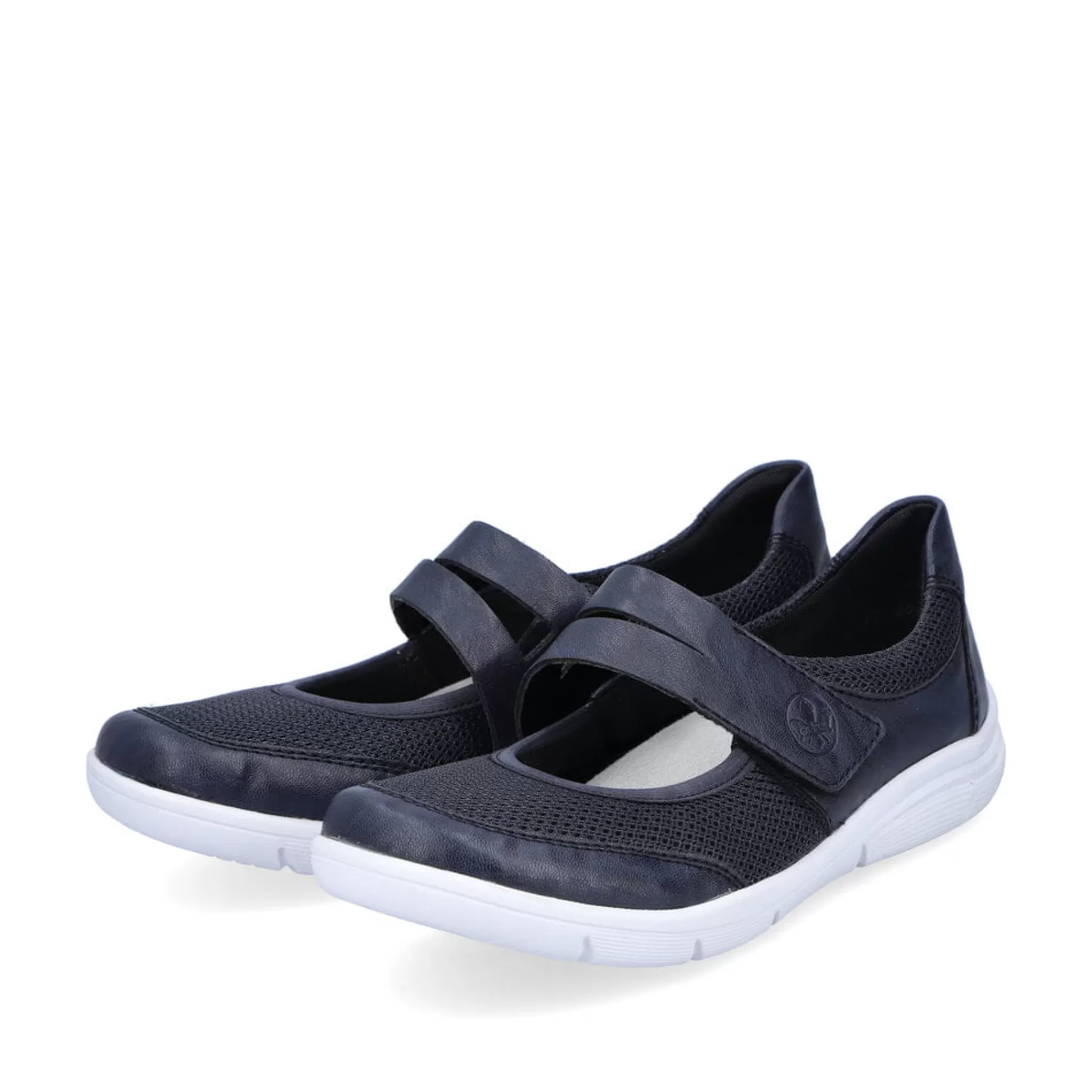 Store Baleriny Damskie W Kolorze Ciemnoniebieskim Damski Niskie Buty I Kapcie