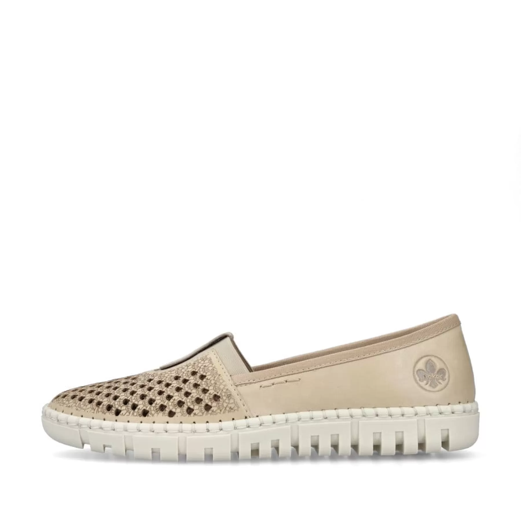 Discount Baleriny Damskie W Kolorze Piaskowo-Bezowym Damski Niskie Buty I Kapcie
