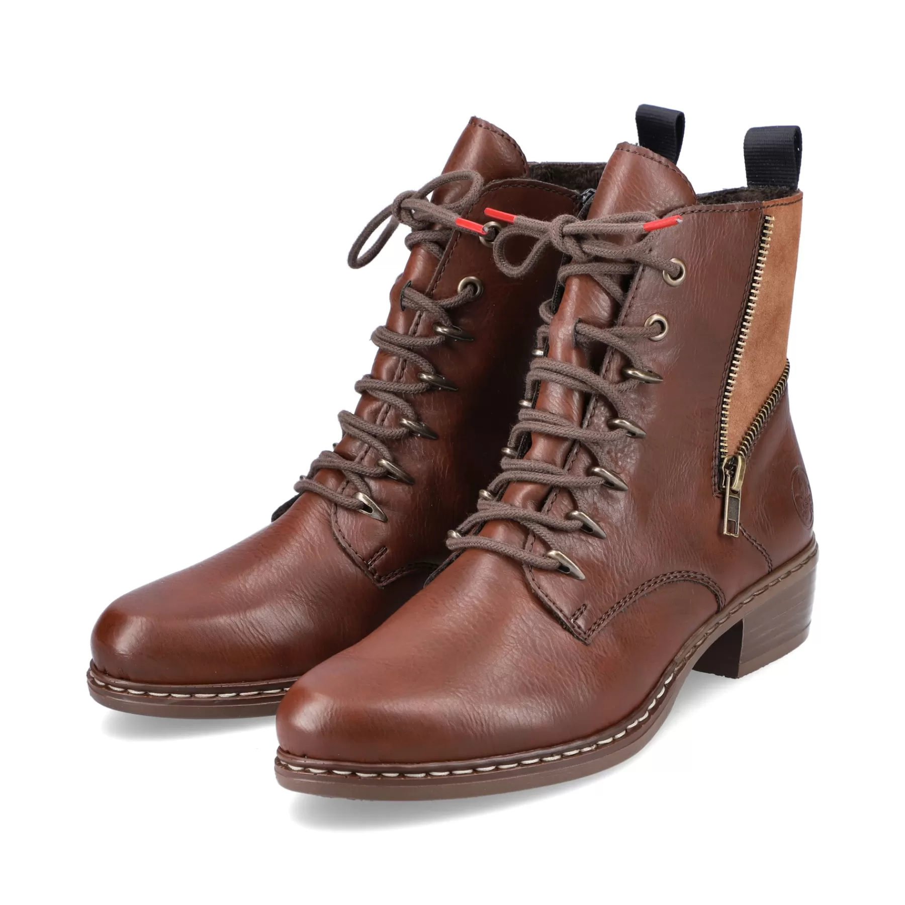 Flash Sale Botki Damskie W Kolorze Kasztanowo-Brazowym Damski Botki I Botki
