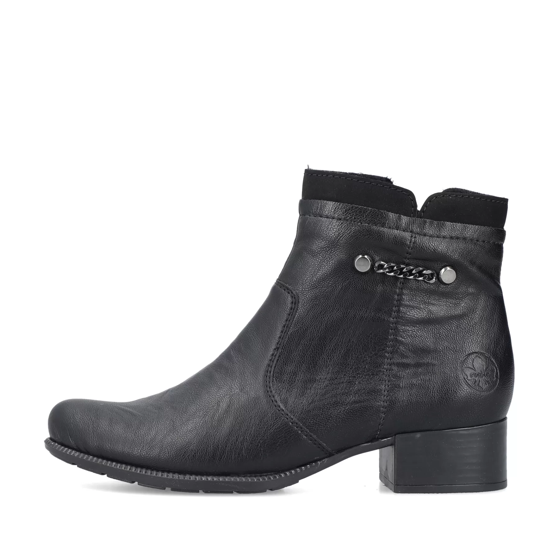 Fashion Botki Damskie W Kolorze Nocno-Czarnym Damski Botki I Botki