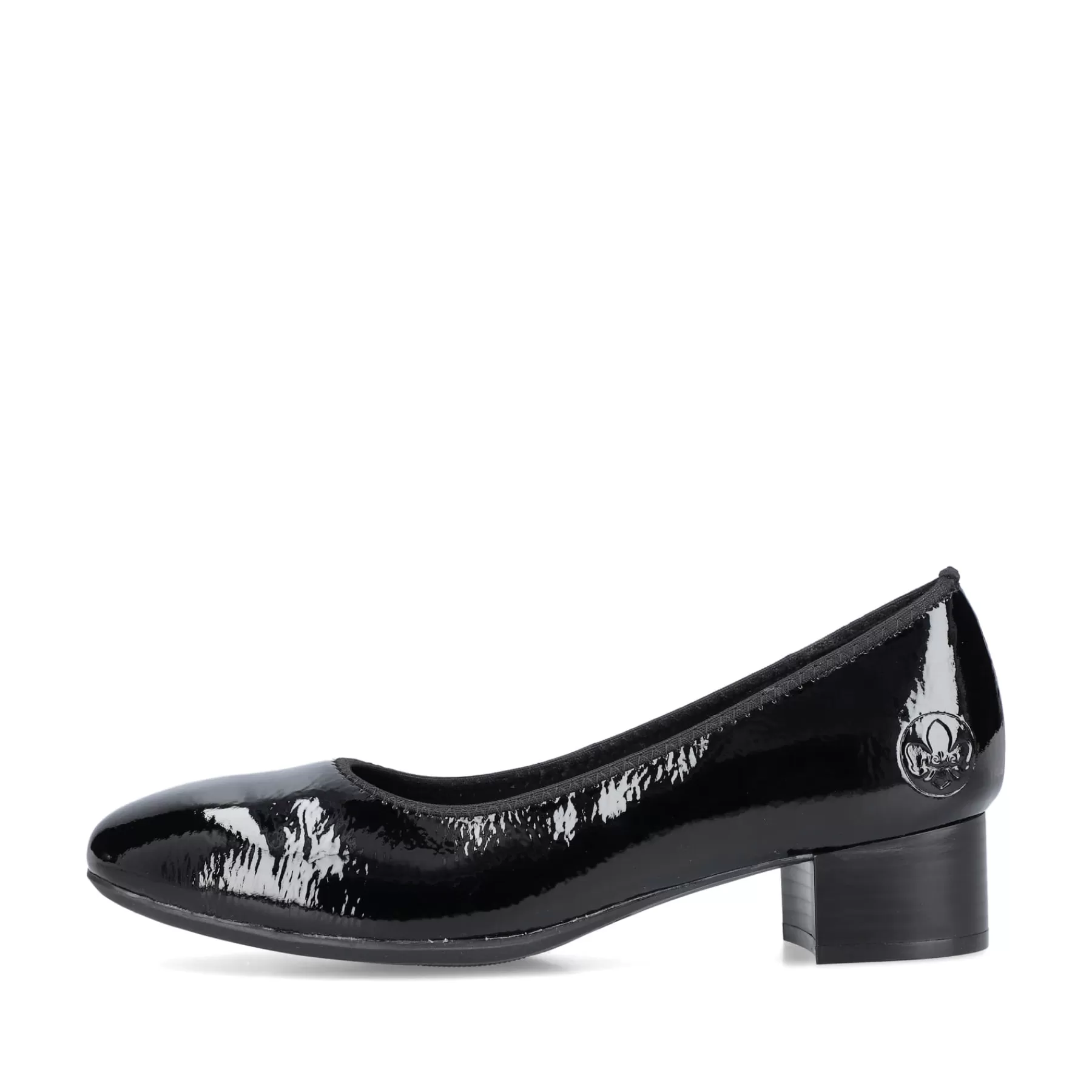 Discount Czolenka Damskie W Kolorze Czarnym, Blyszczacym Meskie Buty Biznesowe