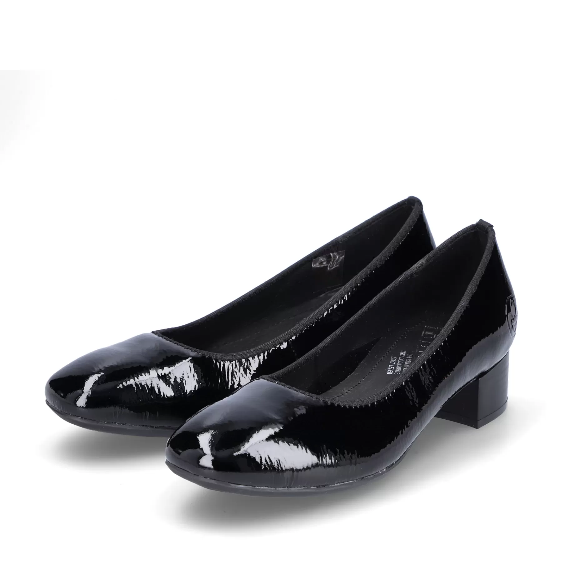 Discount Czolenka Damskie W Kolorze Czarnym, Blyszczacym Meskie Buty Biznesowe