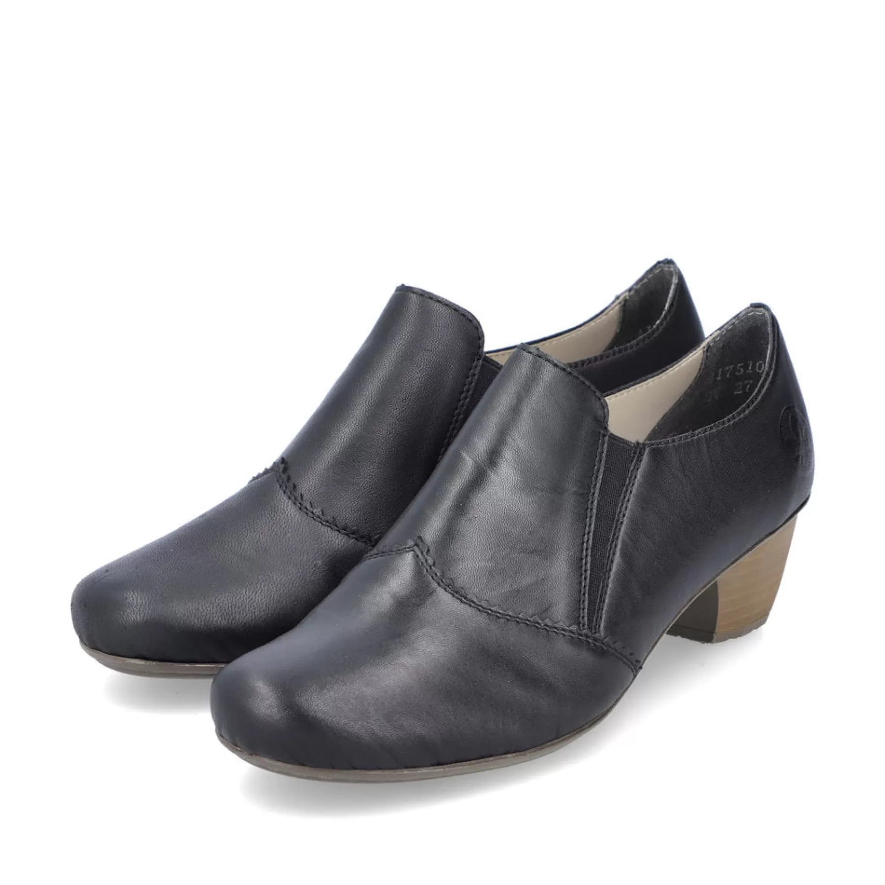 Discount Czolenka Damskie W Kolorze Nocno-Czarnym Meskie Buty Biznesowe