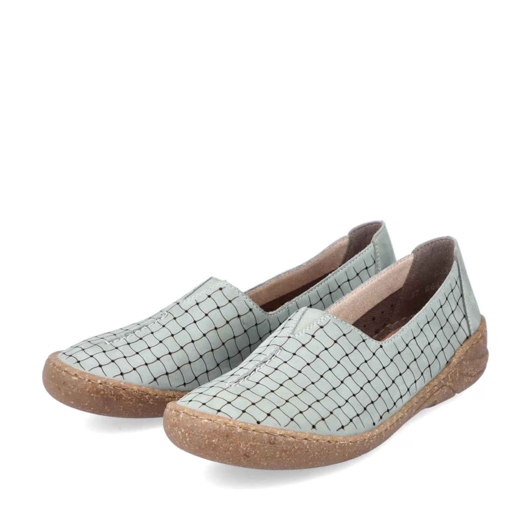 Cheap Damskie Baleriny W Kolorze Mietowo-Zielonym Damski Niskie Buty I Kapcie