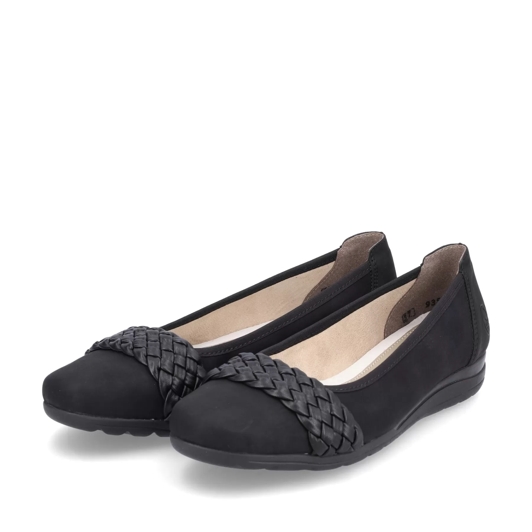 Clearance Damskie Baleriny W Kolorze Nocnym, Czarne Meskie Buty Biznesowe