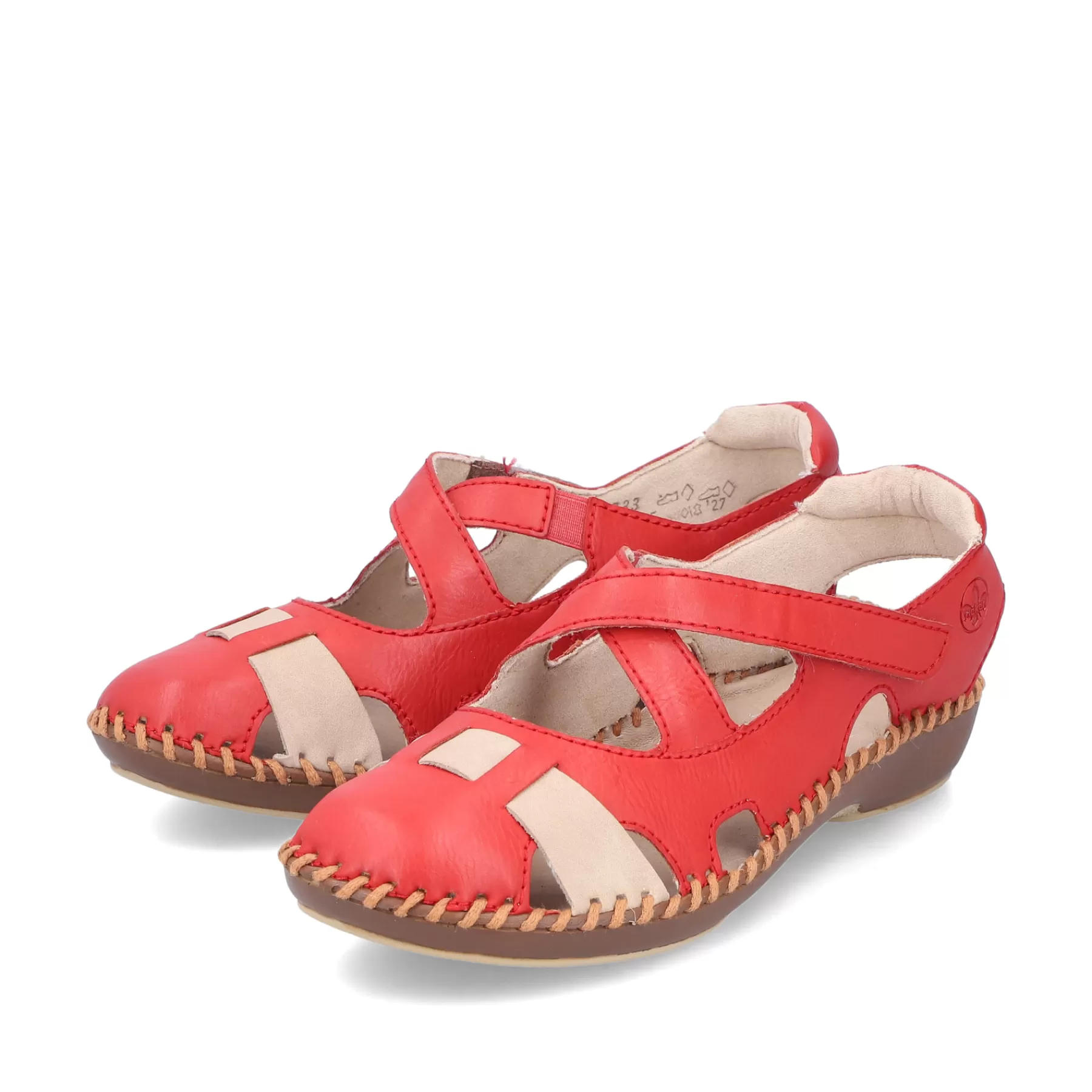 Shop Damskie Baleriny W Kolorze Ognistoczerwonym Damski Kolorowe Style