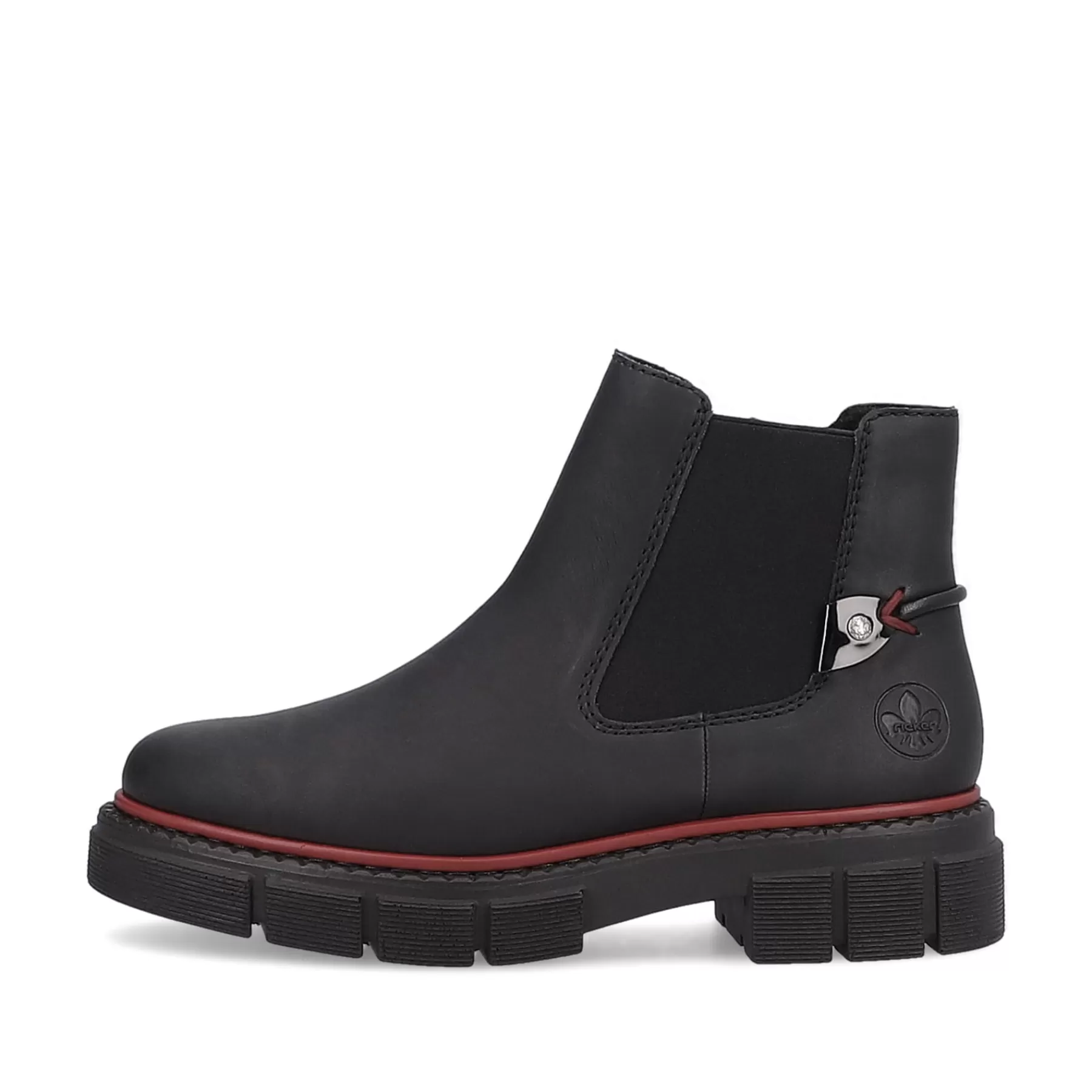 Flash Sale Damskie Botki Marki W Kolorze Kruczoczarnym Damski Botki I Botki
