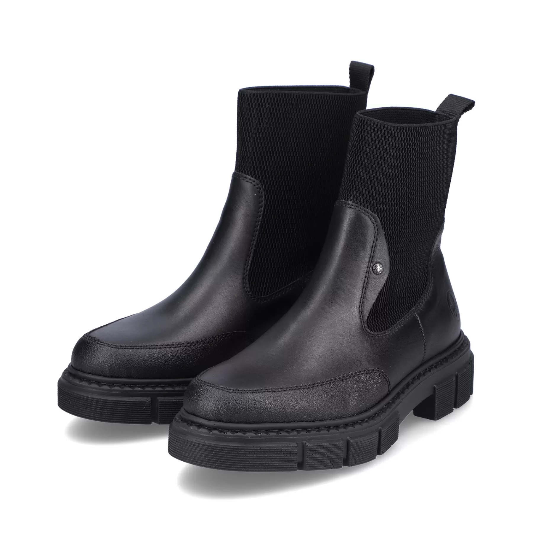 Clearance Damskie Botki Marki W Kolorze Kruczoczarnym Damski Botki I Botki