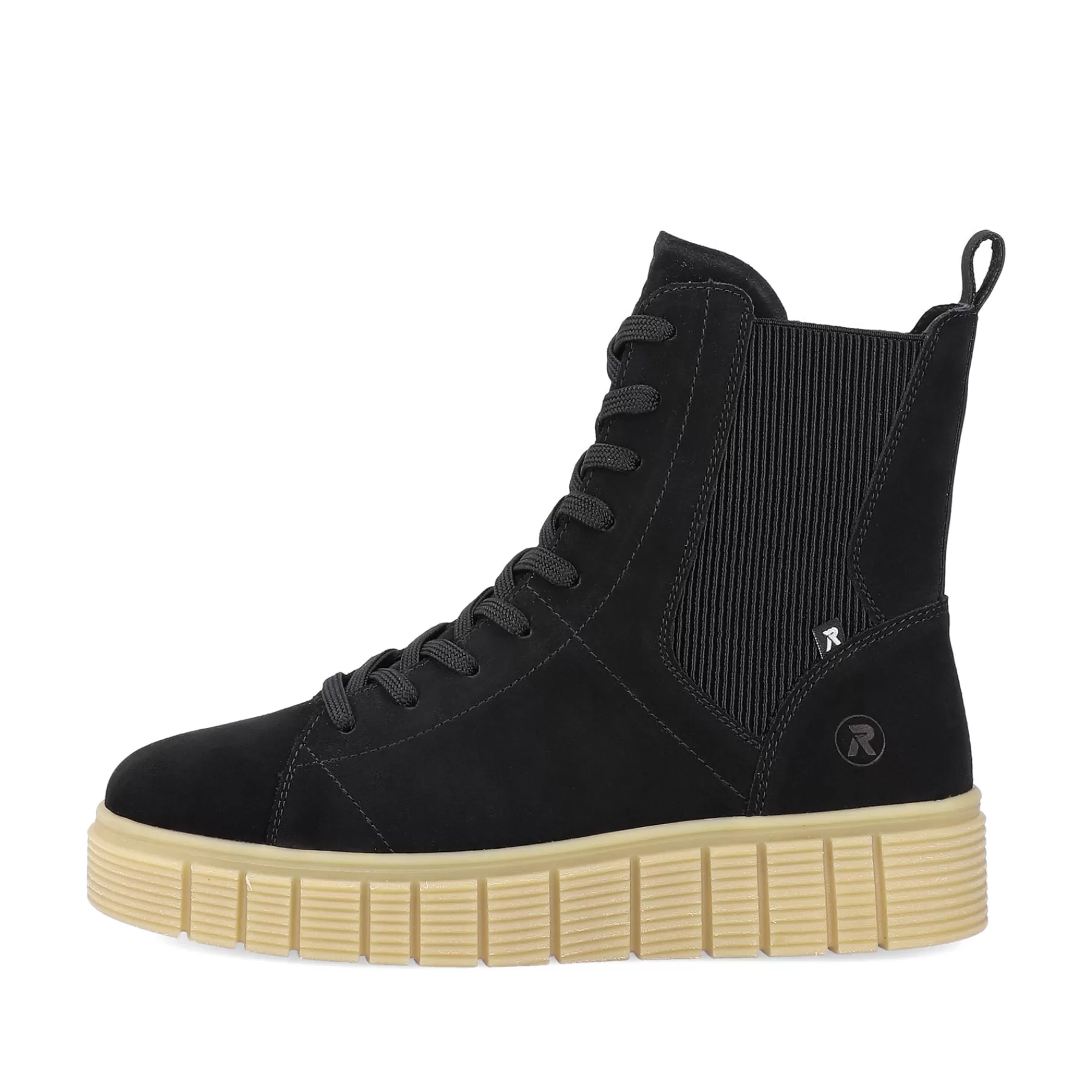 Cheap Damskie Buty Chelsea Urban-Czarno-Piaskowo-Bezowy Damski Botki I Botki