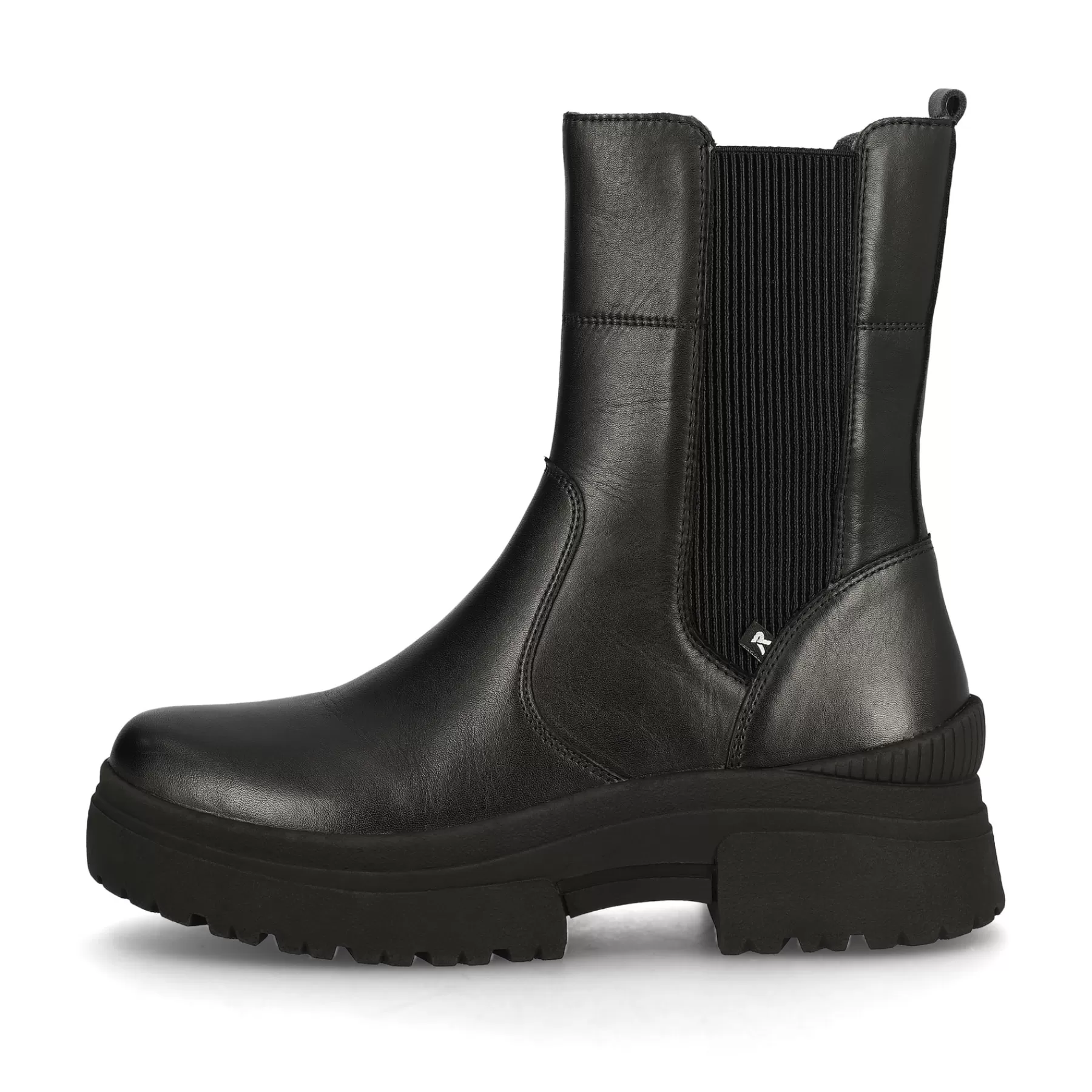Fashion Damskie Buty Chelsea W Kolorze Glebokiej Czerni Damski Botki I Botki