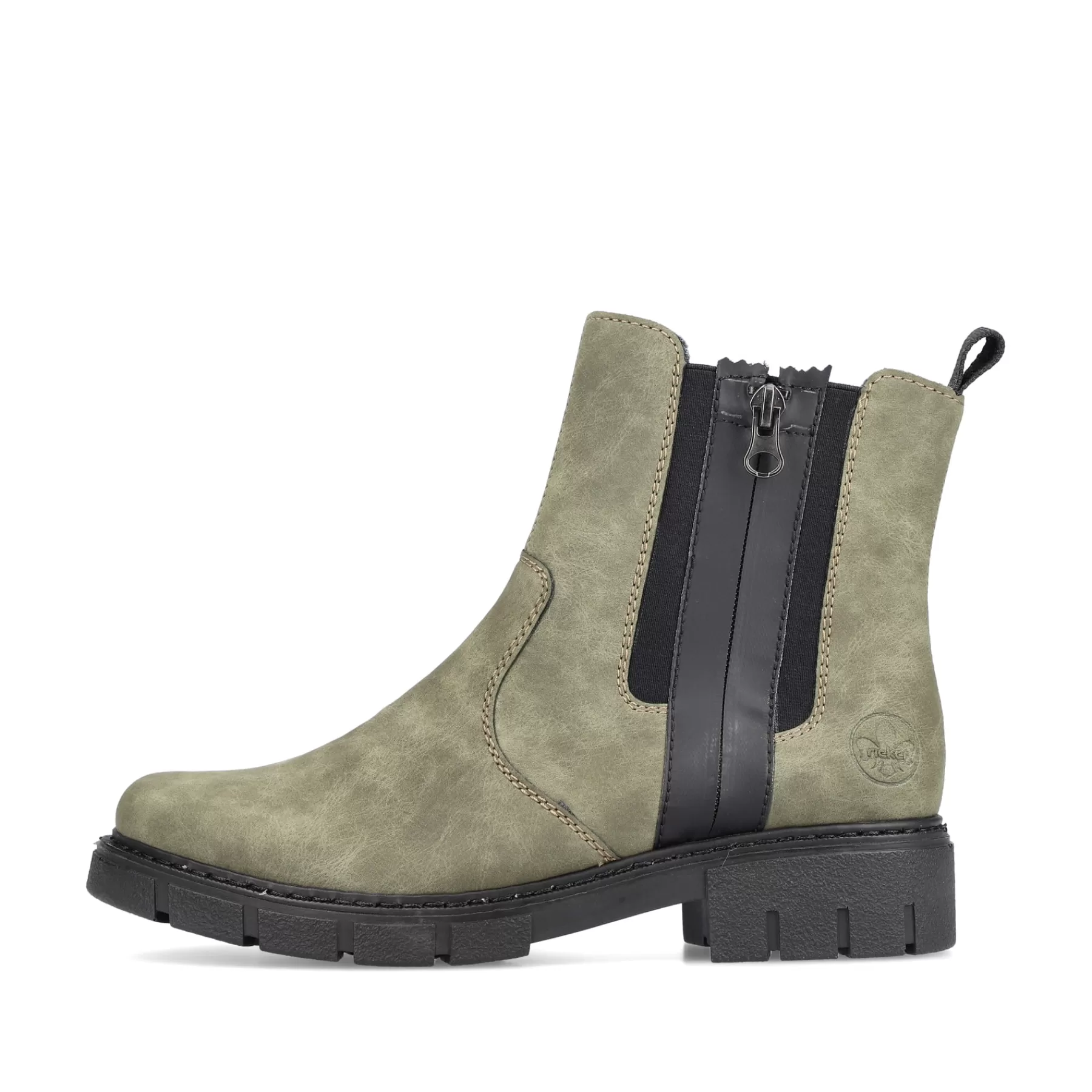 New Damskie Buty Chelsea W Kolorze Lisciastym Damski Botki I Botki