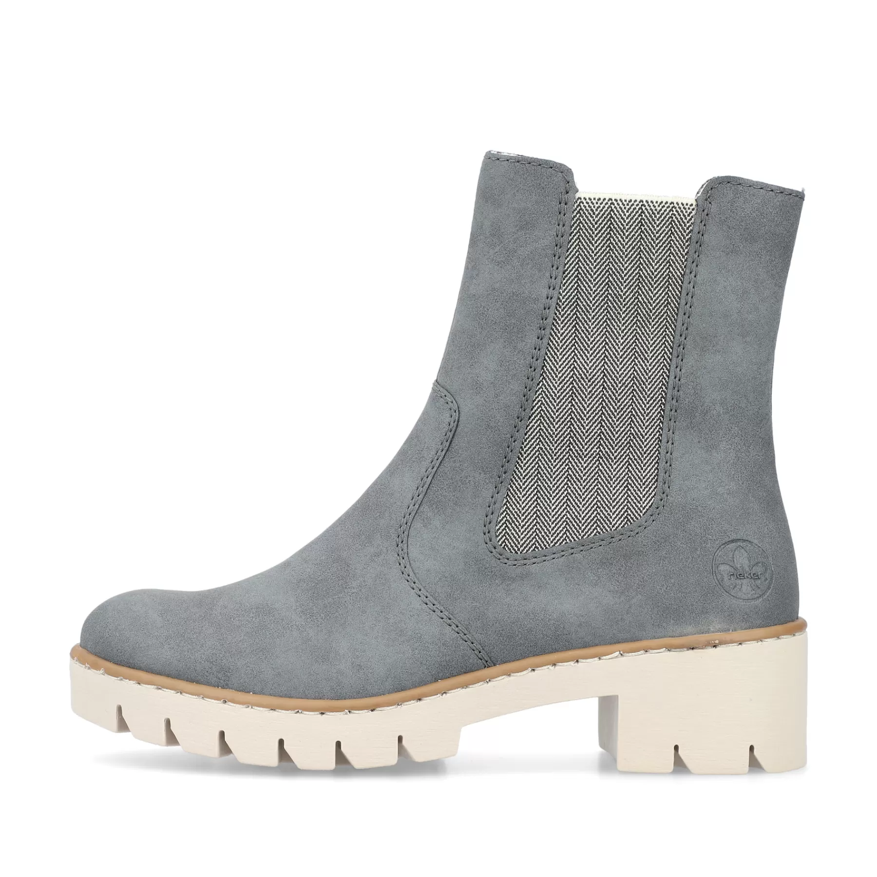 Flash Sale Damskie Buty Chelsea W Kolorze Szaro-Niebieskim Damski Botki I Botki