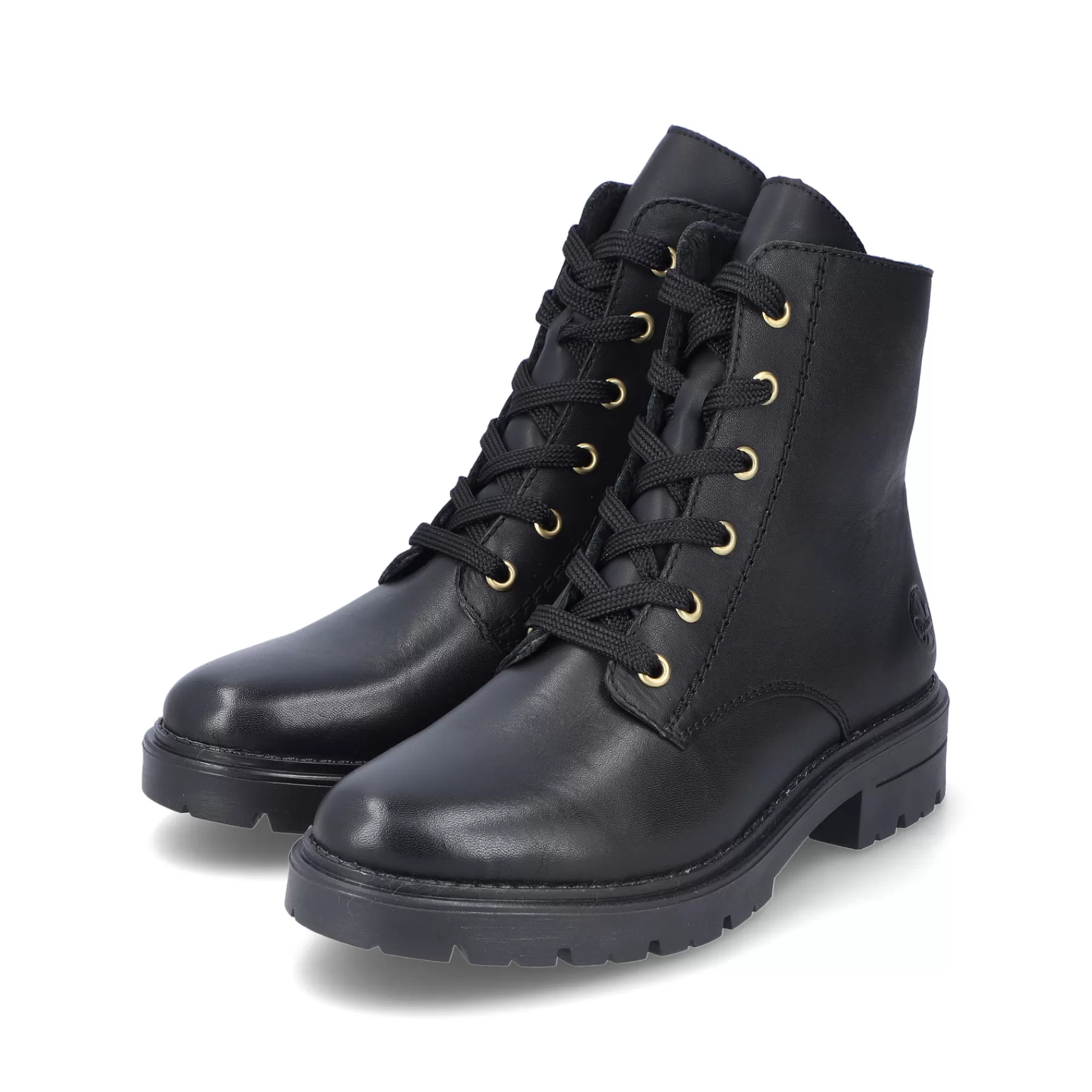 Fashion Damskie Buty Motocyklowe W Kolorze Czarnym, Blyszczacym Damski Botki I Botki