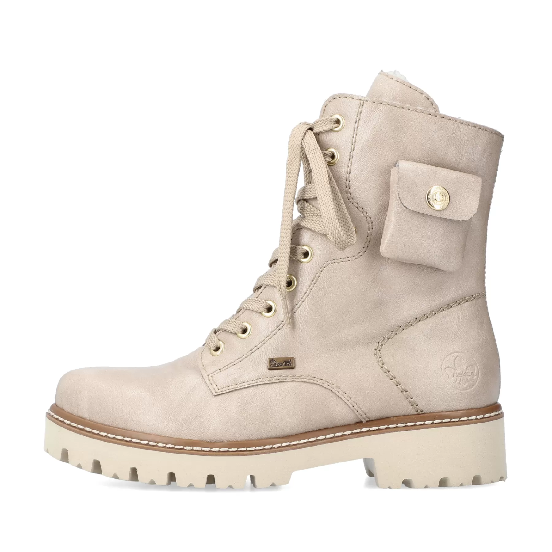 Best Sale Damskie Buty Motocyklowe W Kolorze Jasnobezowym Damski Botki I Botki