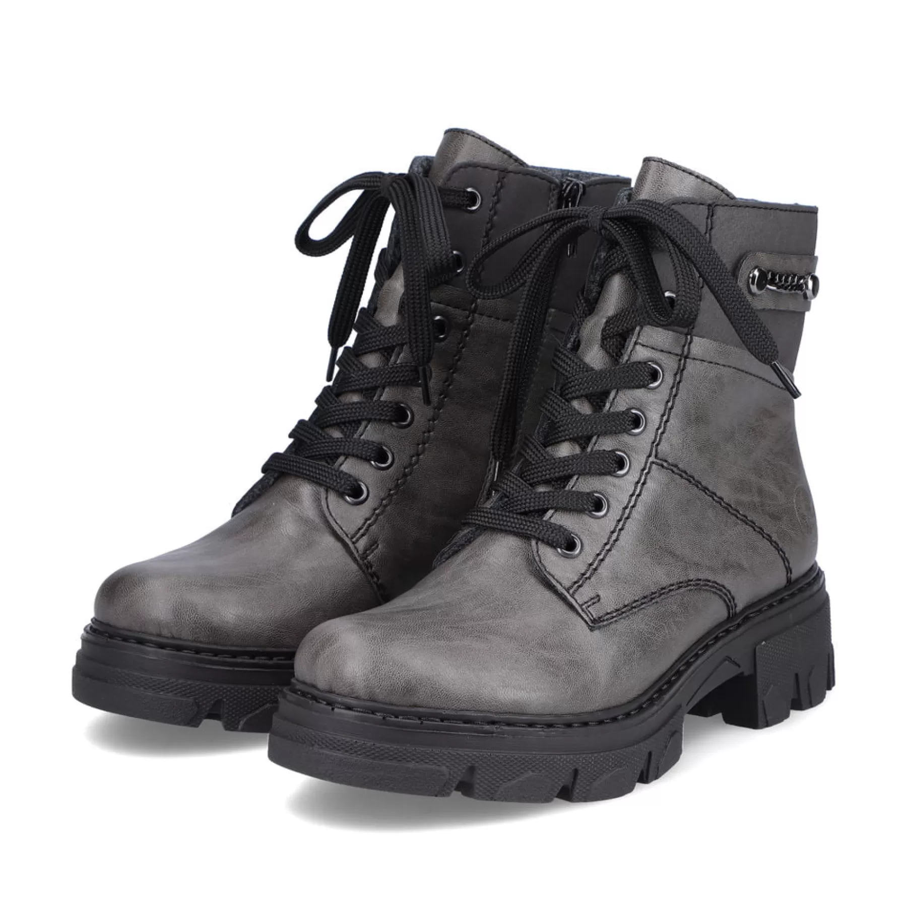 Store Damskie Buty Motocyklowe W Kolorze Ksiezycowoszarym Damski Botki I Botki
