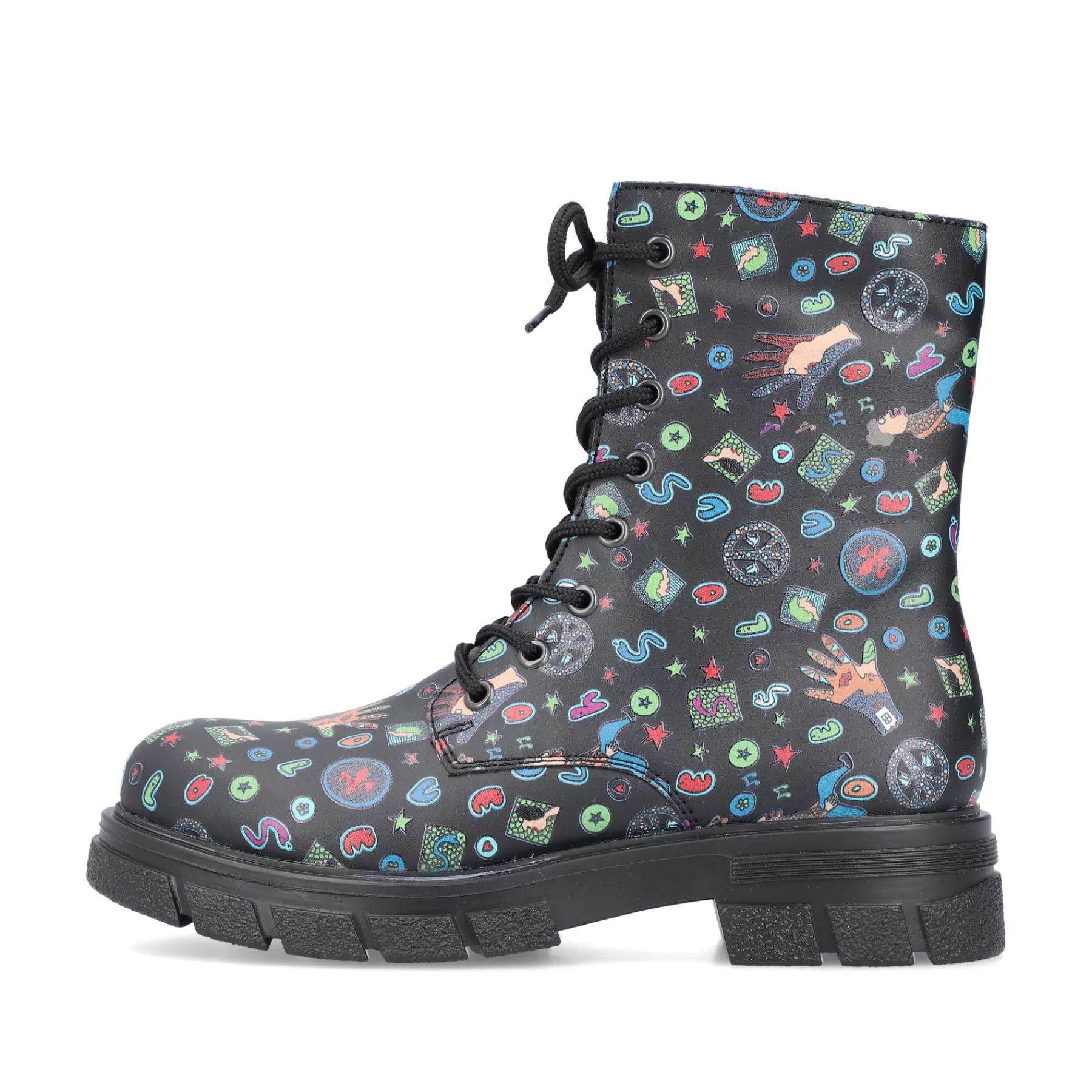 Flash Sale Damskie Buty Motocyklowe W Kolorze Multi-Czarnym Damski Botki I Botki