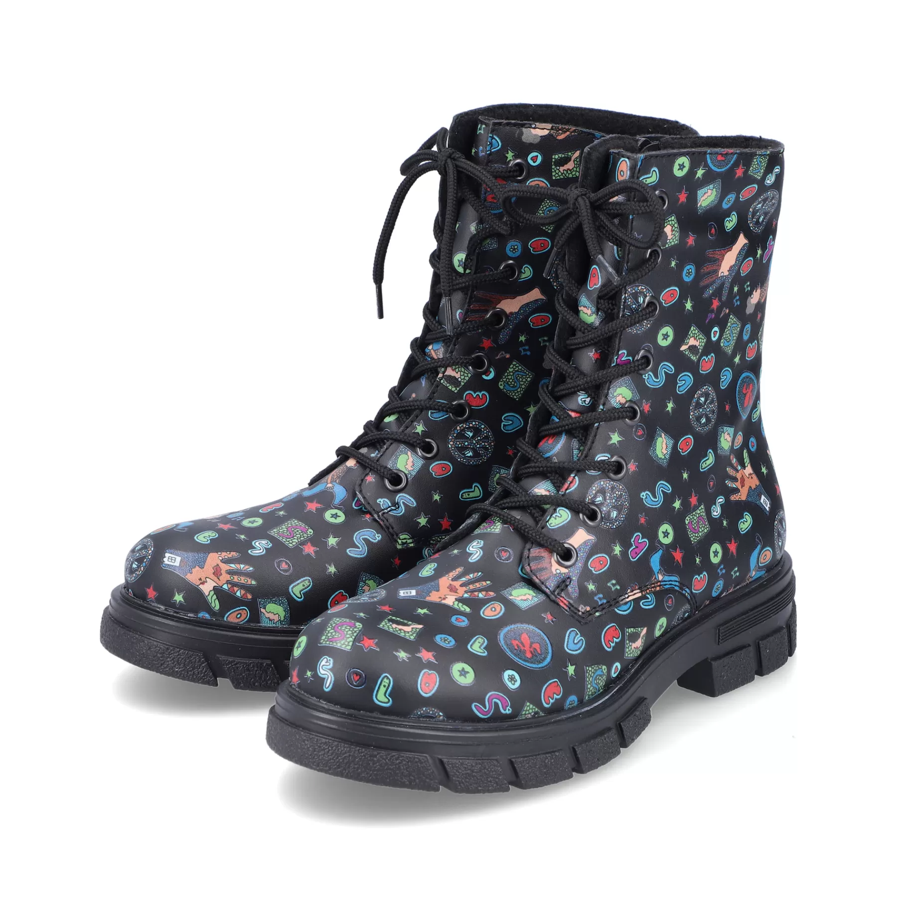 Flash Sale Damskie Buty Motocyklowe W Kolorze Multi-Czarnym Damski Botki I Botki