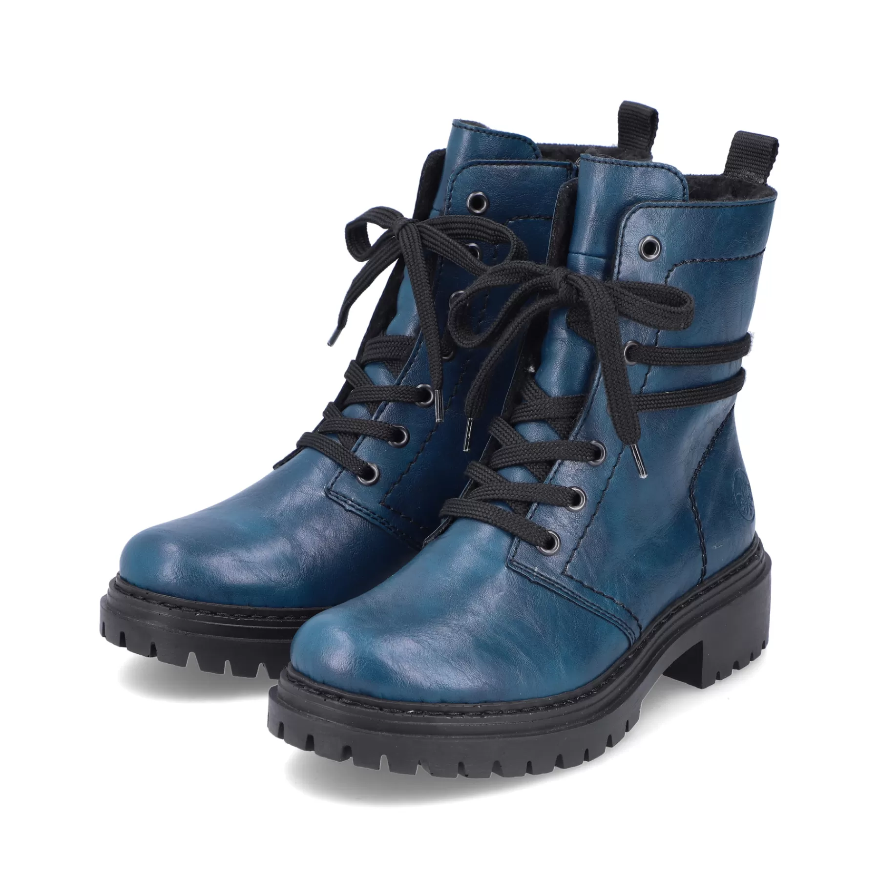 Hot Damskie Buty Motocyklowe W Kolorze Niebiesko-Niebieskim Damski Botki I Botki