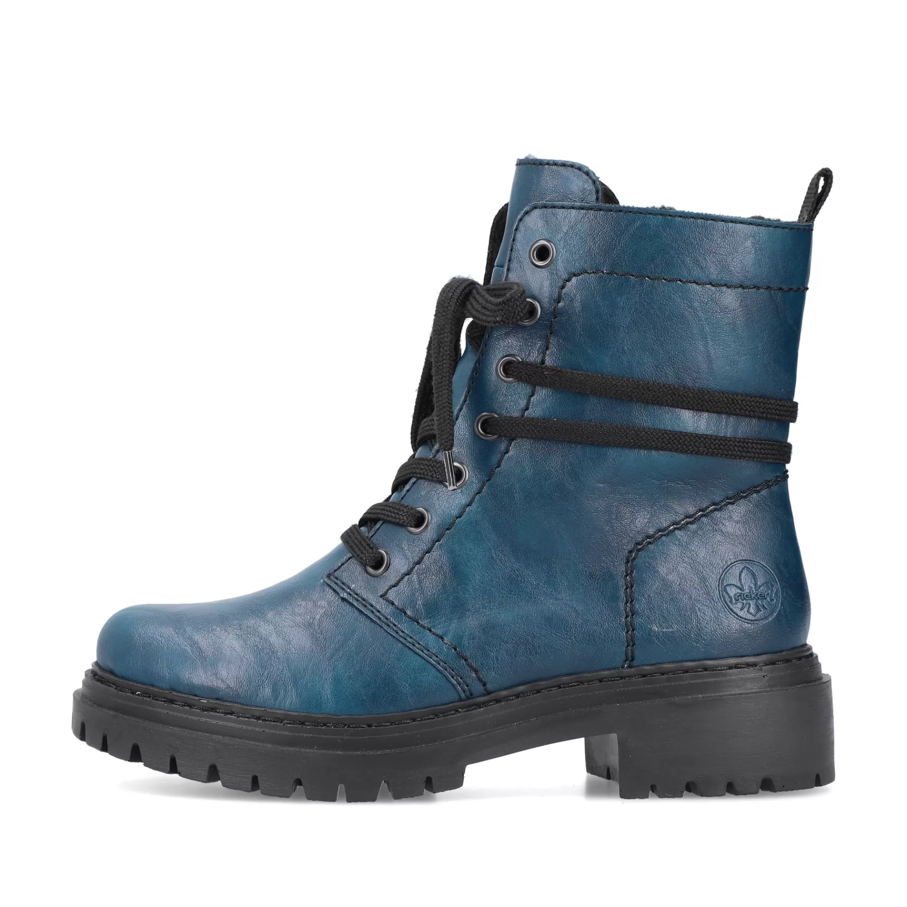 Hot Damskie Buty Motocyklowe W Kolorze Niebiesko-Niebieskim Damski Botki I Botki