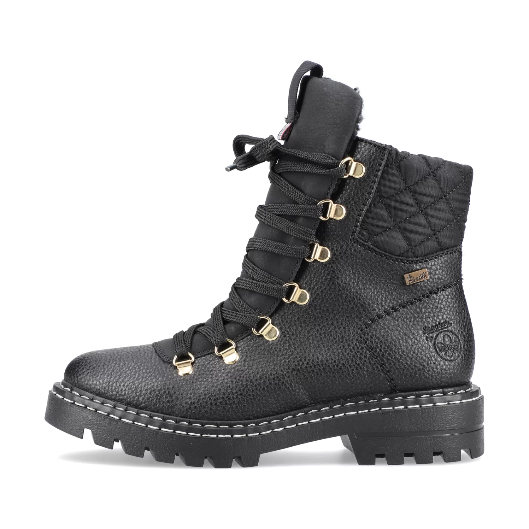 Discount Damskie Buty Motocyklowe W Kolorze Nocno-Czarnym Damski Botki I Botki