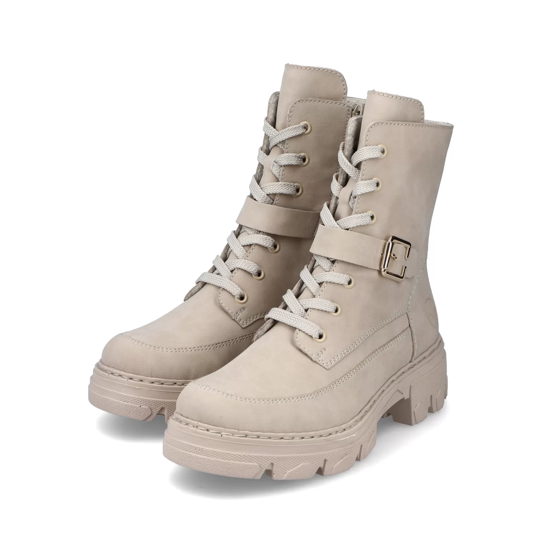 Fashion Damskie Buty Motocyklowe W Kolorze Szampanskim Damski Botki I Botki