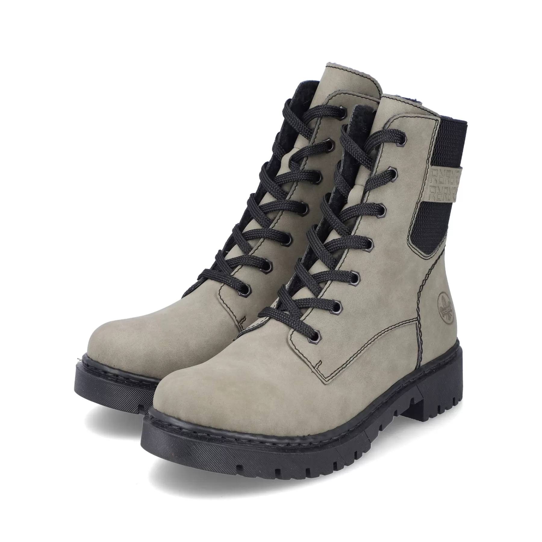Clearance Damskie Buty Motocyklowe W Kolorze Szaro-Zielonym Damski Botki I Botki