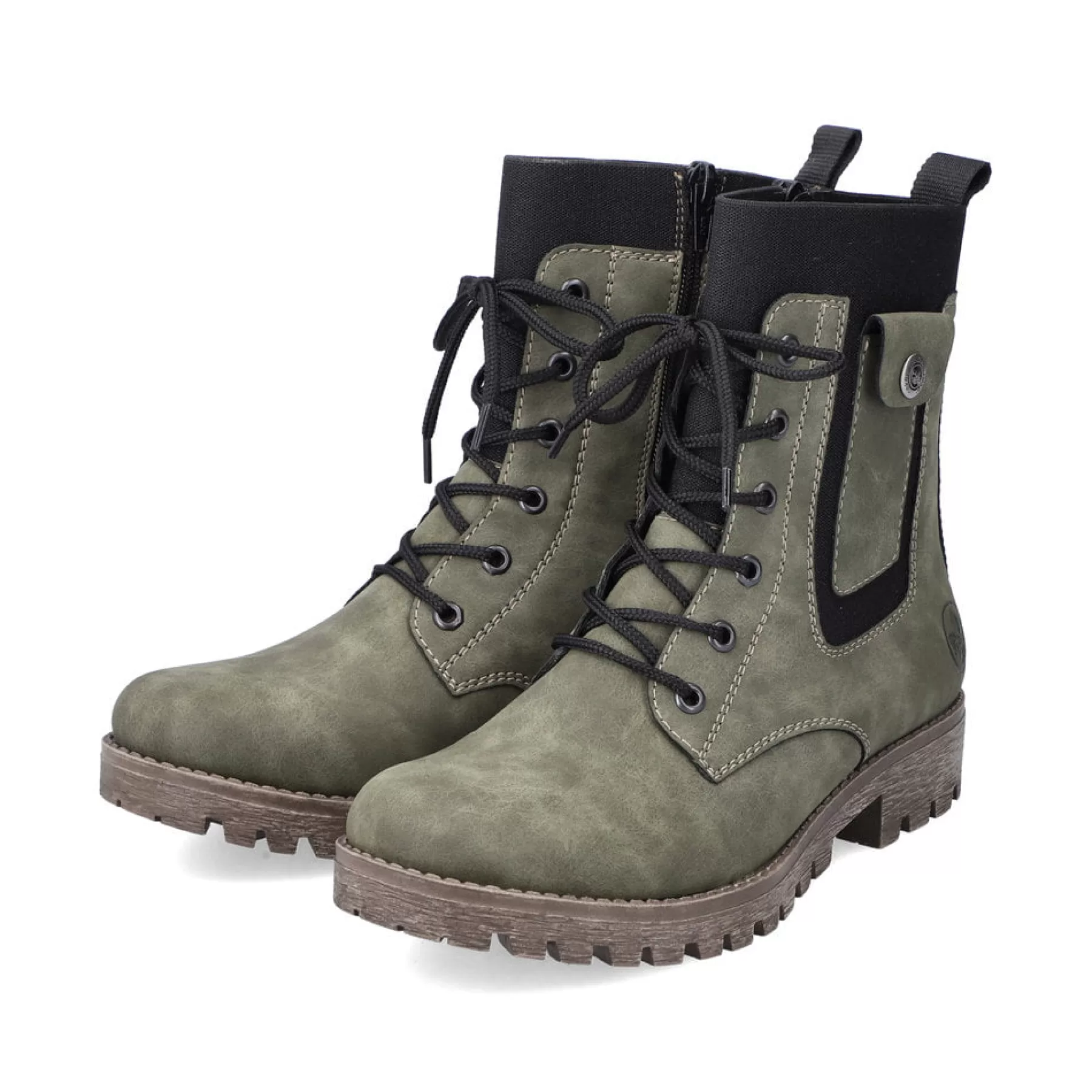 Flash Sale Damskie Buty Motocyklowe W Kolorze Zielonym Damski Botki I Botki