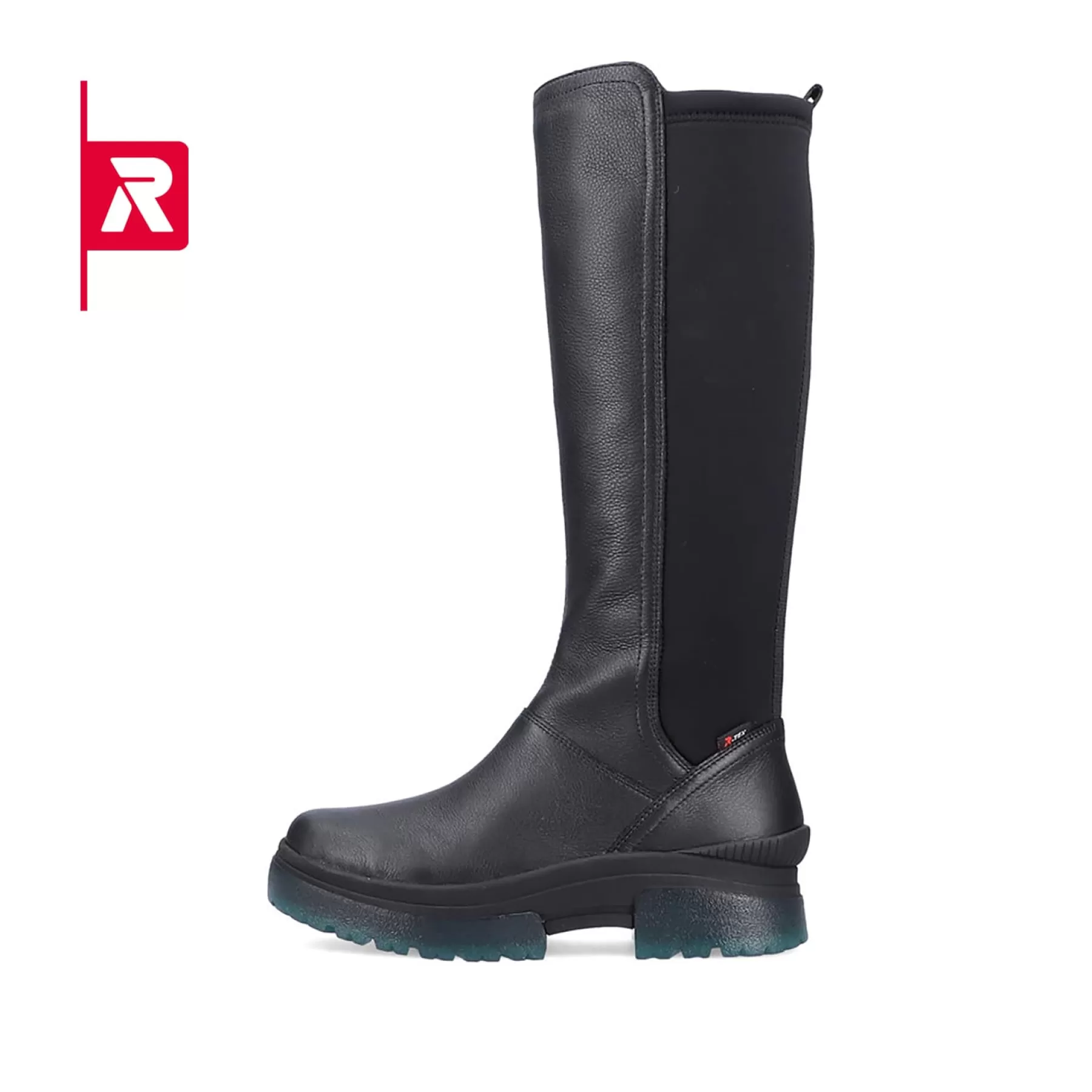 Store Damskie Buty Z Wysoka Cholewka Evolution Midnight Black Damski Botki I Botki