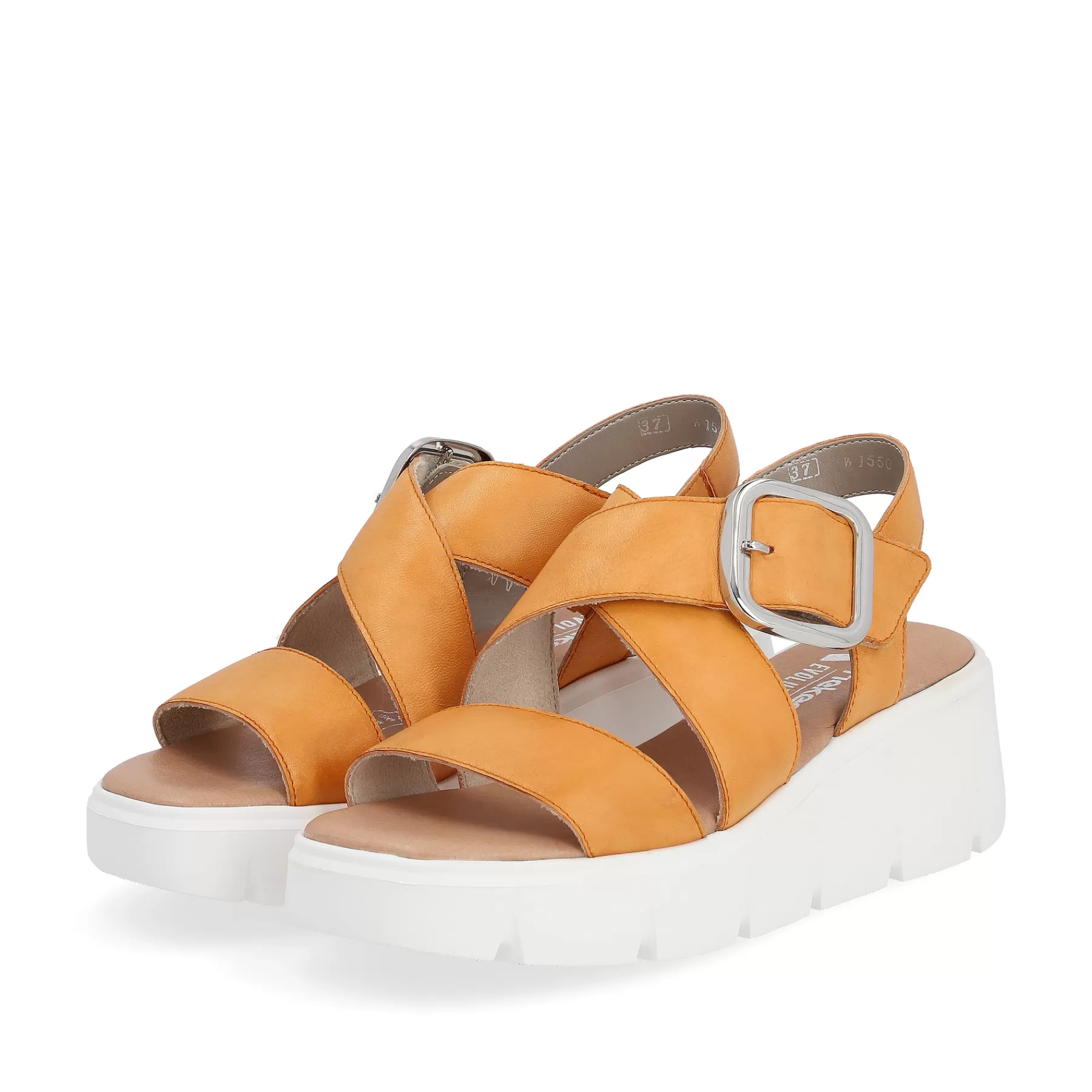 Outlet Damskie Sandaly Na Koturnie Saffron Damski Buty Z Obcasami