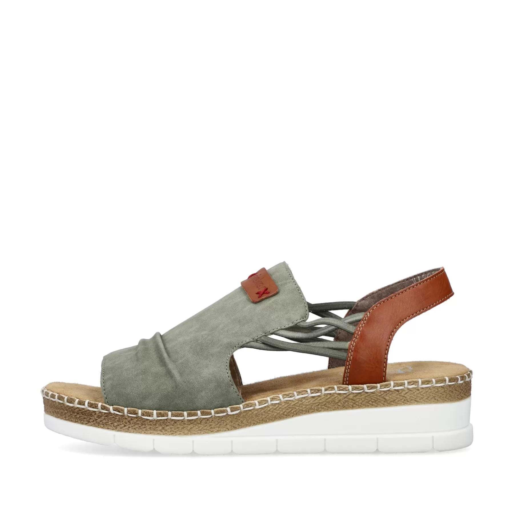 Cheap Damskie Sandaly Na Koturnie W Kolorze Khaki Meskie Buty Na Lato