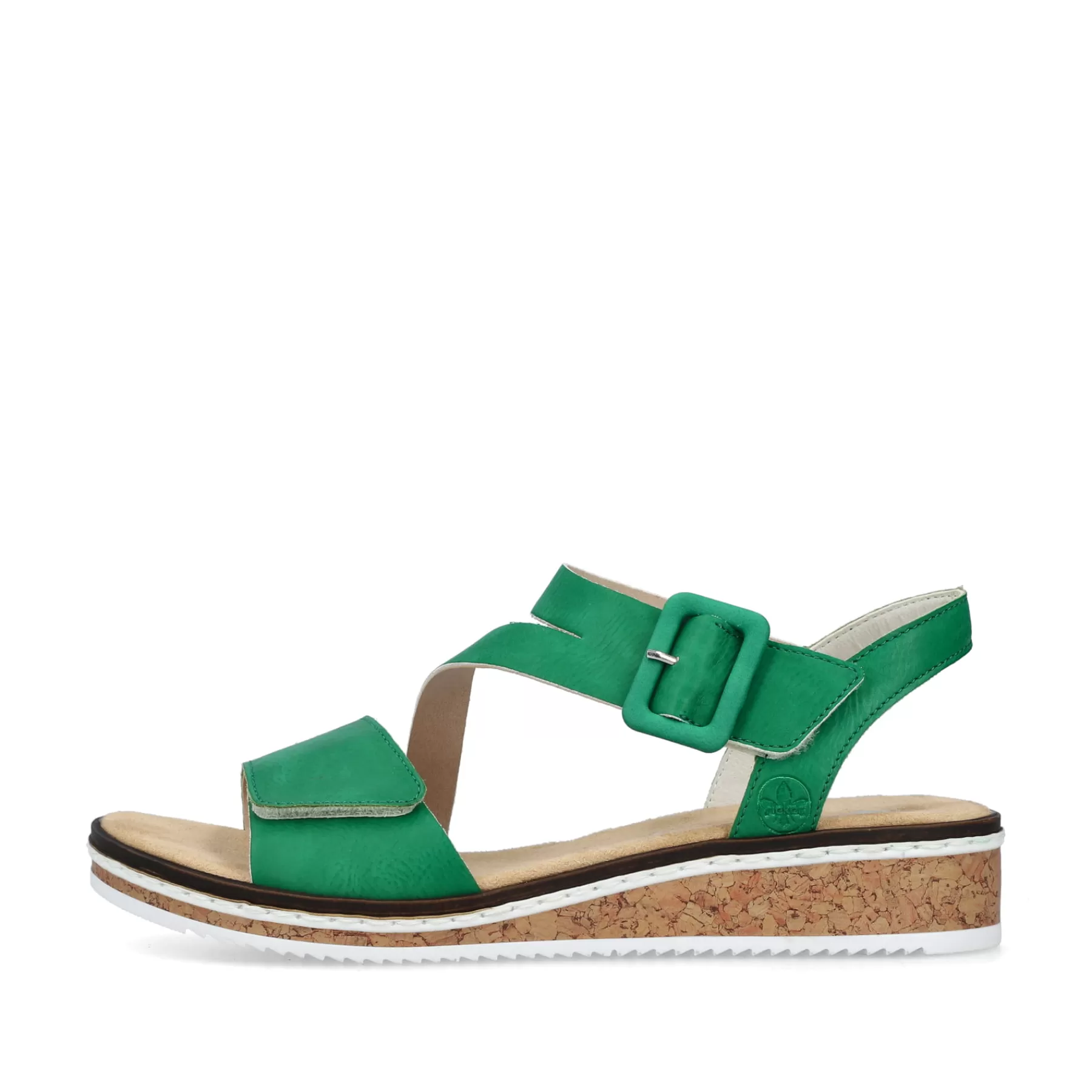 New Damskie Sandaly Na Koturnie W Kolorze Trawiastej Zieleni Damski Buty Z Obcasami