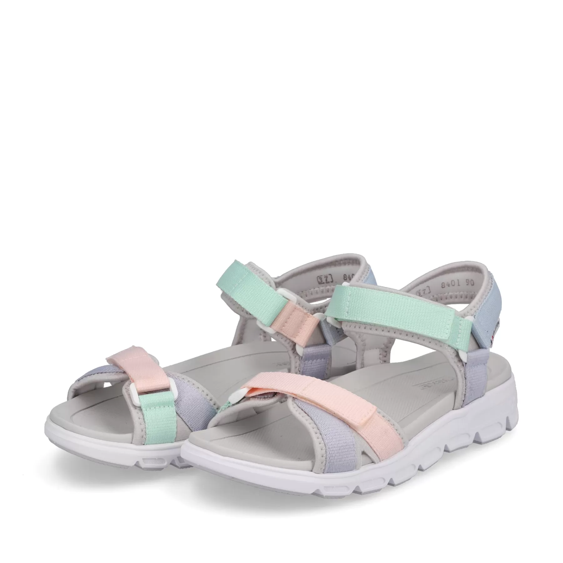 Cheap Damskie Sandaly Trekkingowe Mint-Green Soft-Pink Lilac Damski Kolorowe Style