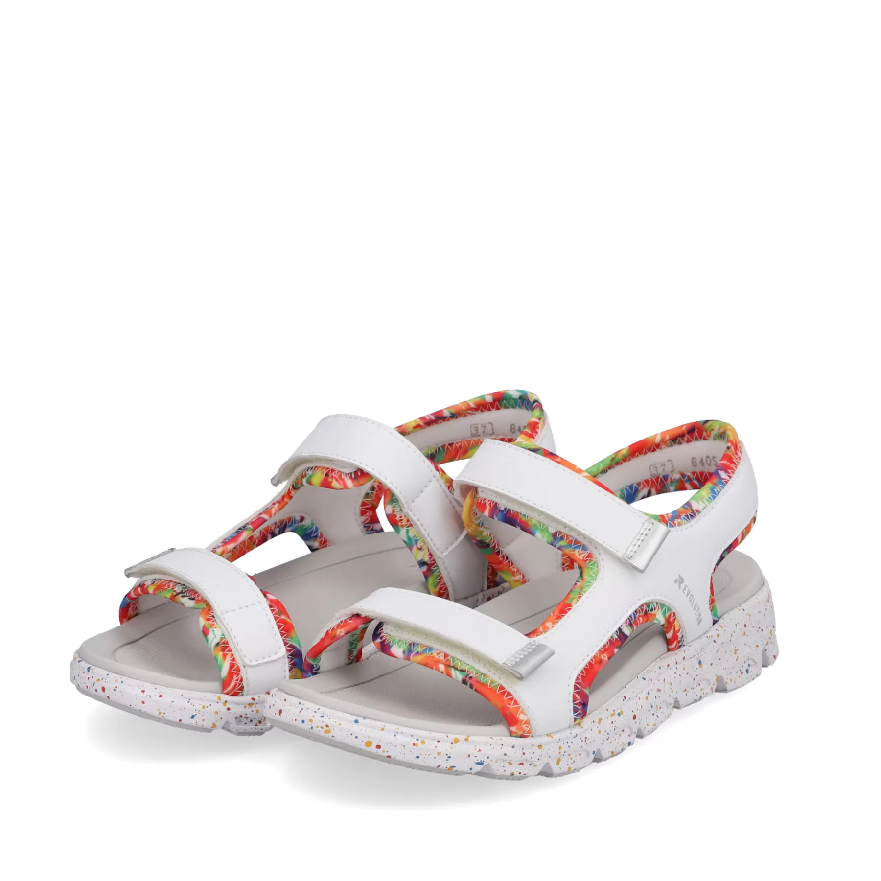 Cheap Damskie Sandaly Trekkingowe Swan-White Rainbow Damski Sandaly I Sandaly
