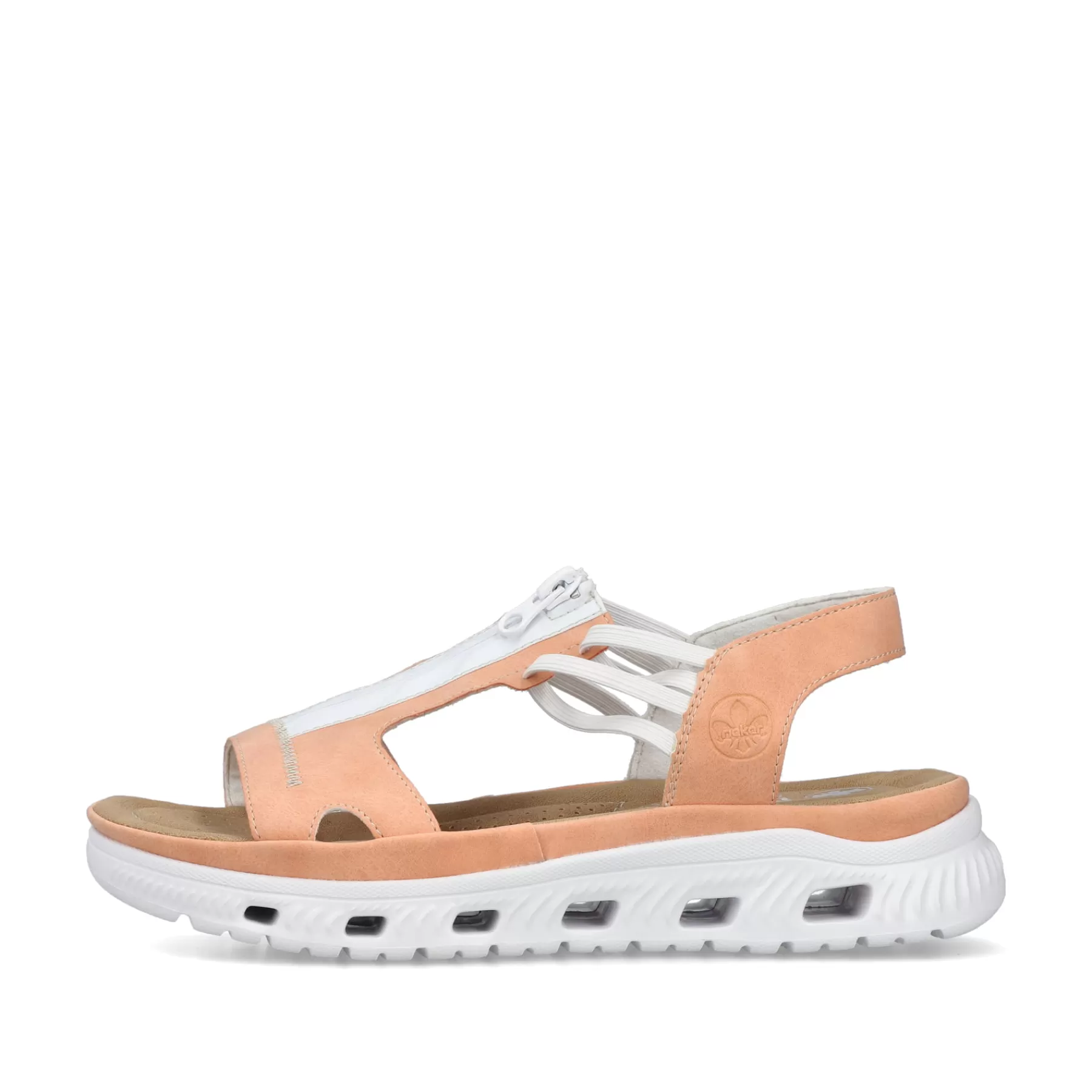 Sale Damskie Sandaly Trekkingowe W Pastelowym Kolorze Pomaranczowym Damski Kolorowe Style