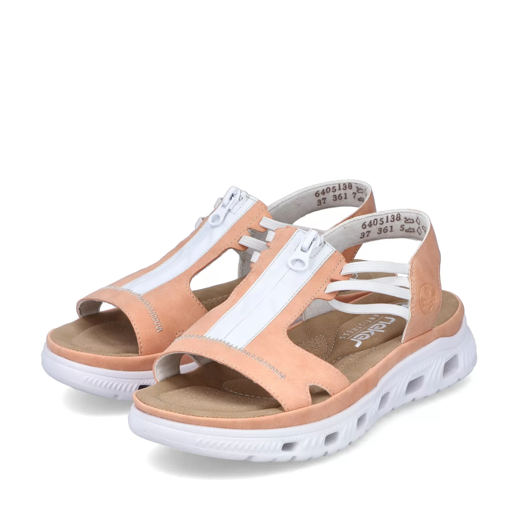 Sale Damskie Sandaly Trekkingowe W Pastelowym Kolorze Pomaranczowym Damski Kolorowe Style