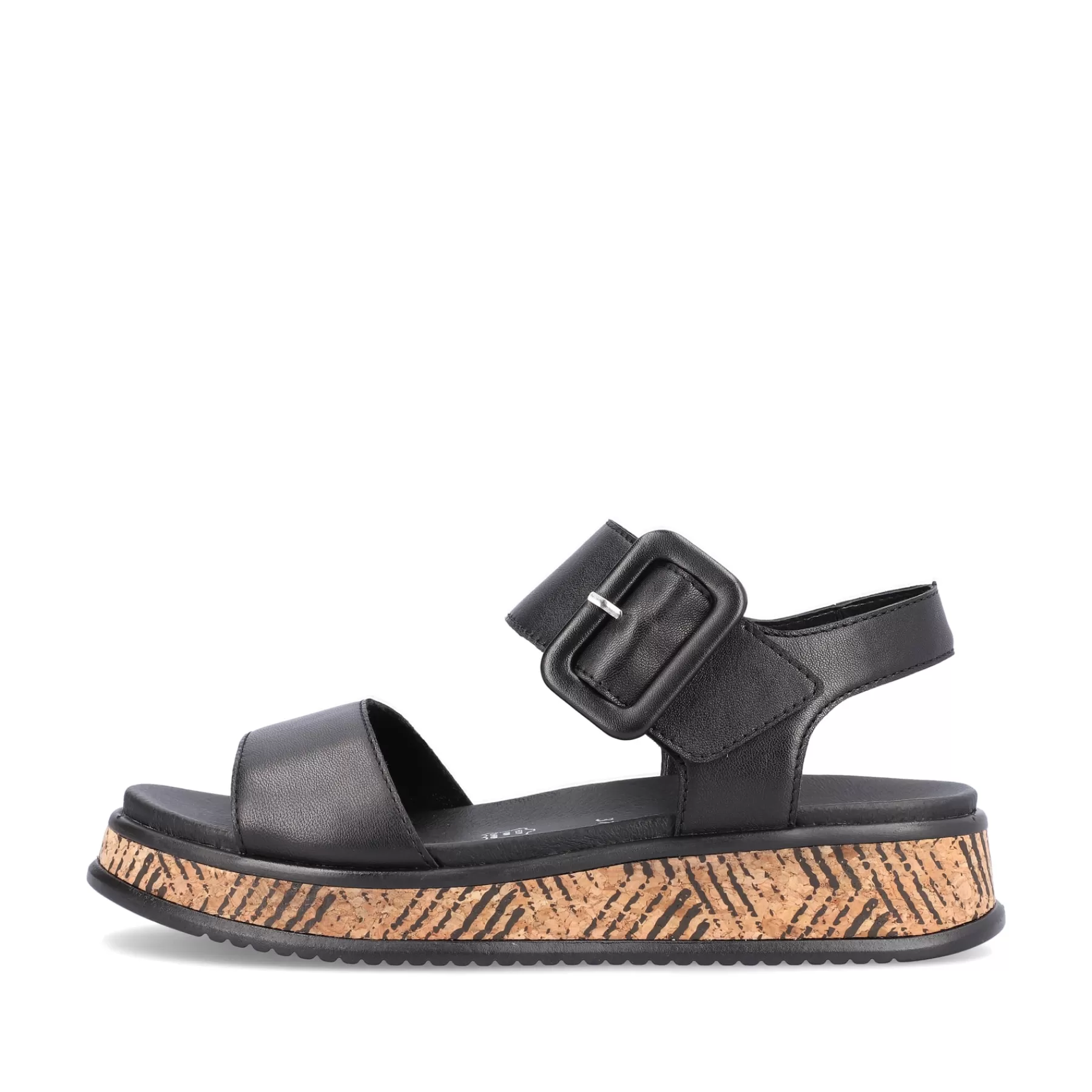 Clearance Damskie Sandaly Z Paskami Midnight Black Damski Sandaly I Sandaly