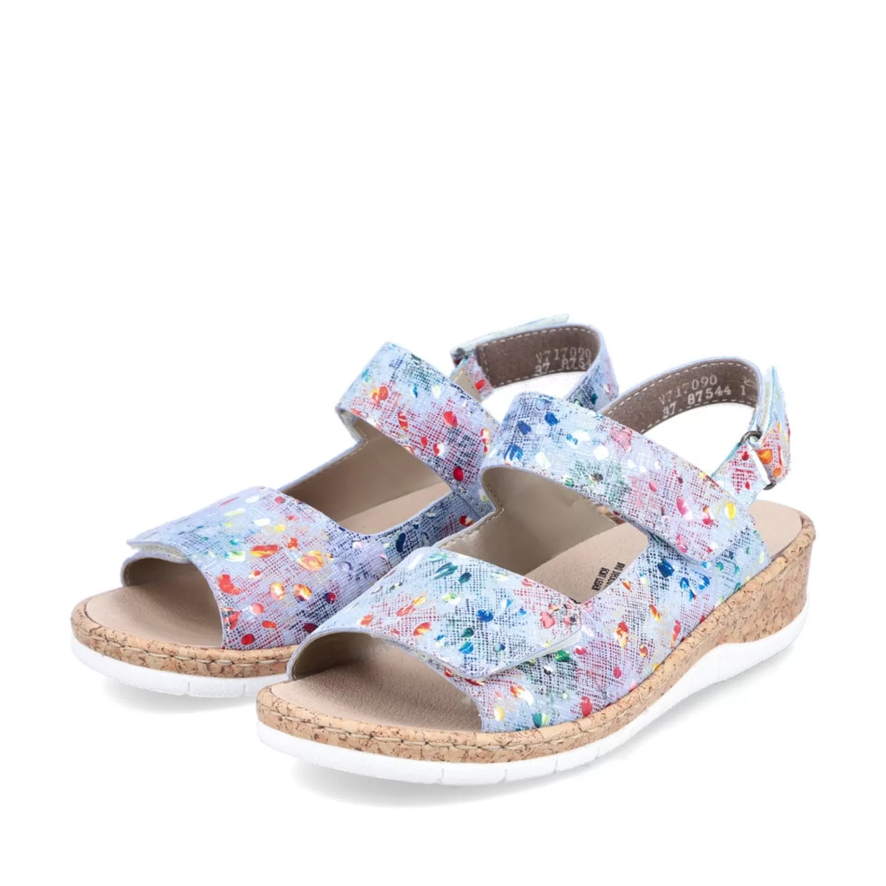 New Damskie Sandaly Z Paskami , Multi Damski Kolorowe Style