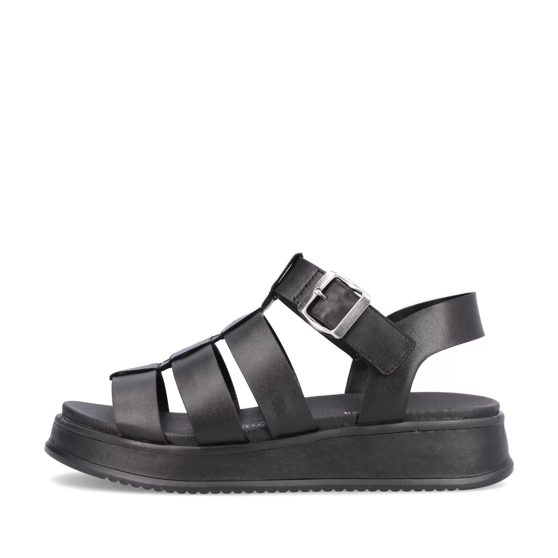 Store Damskie Sandaly Z Paskami Night Black Damski Sandaly I Sandaly
