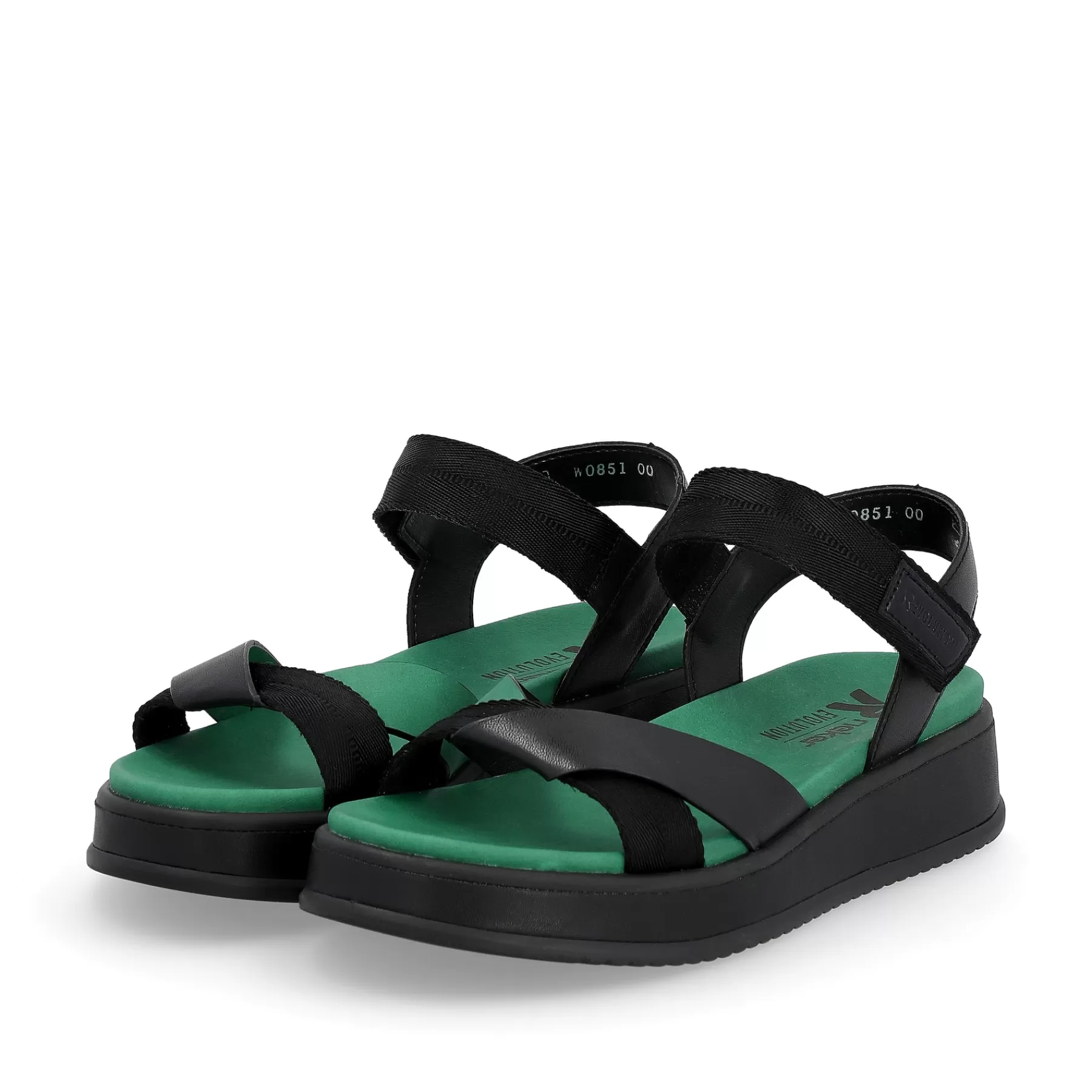 Discount Damskie Sandaly Z Paskami Night Black Damski Sandaly I Sandaly