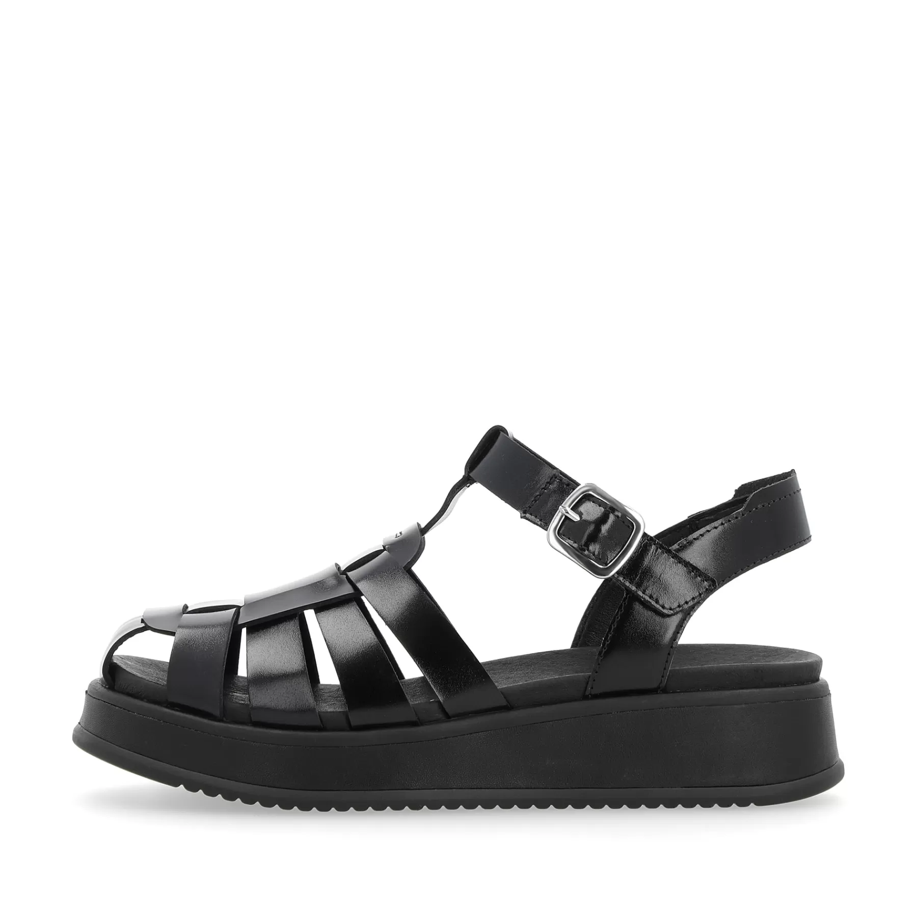 Cheap Damskie Sandaly Z Paskami Noir Damski Sandaly I Sandaly