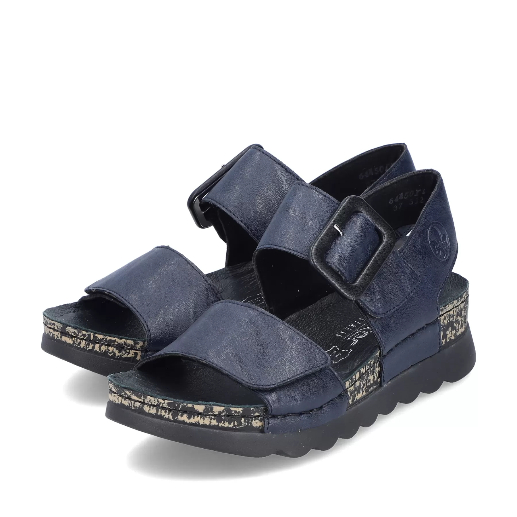 Best Damskie Sandaly Z Paskami , Stalowo-Niebieskie Damski Sandaly I Sandaly
