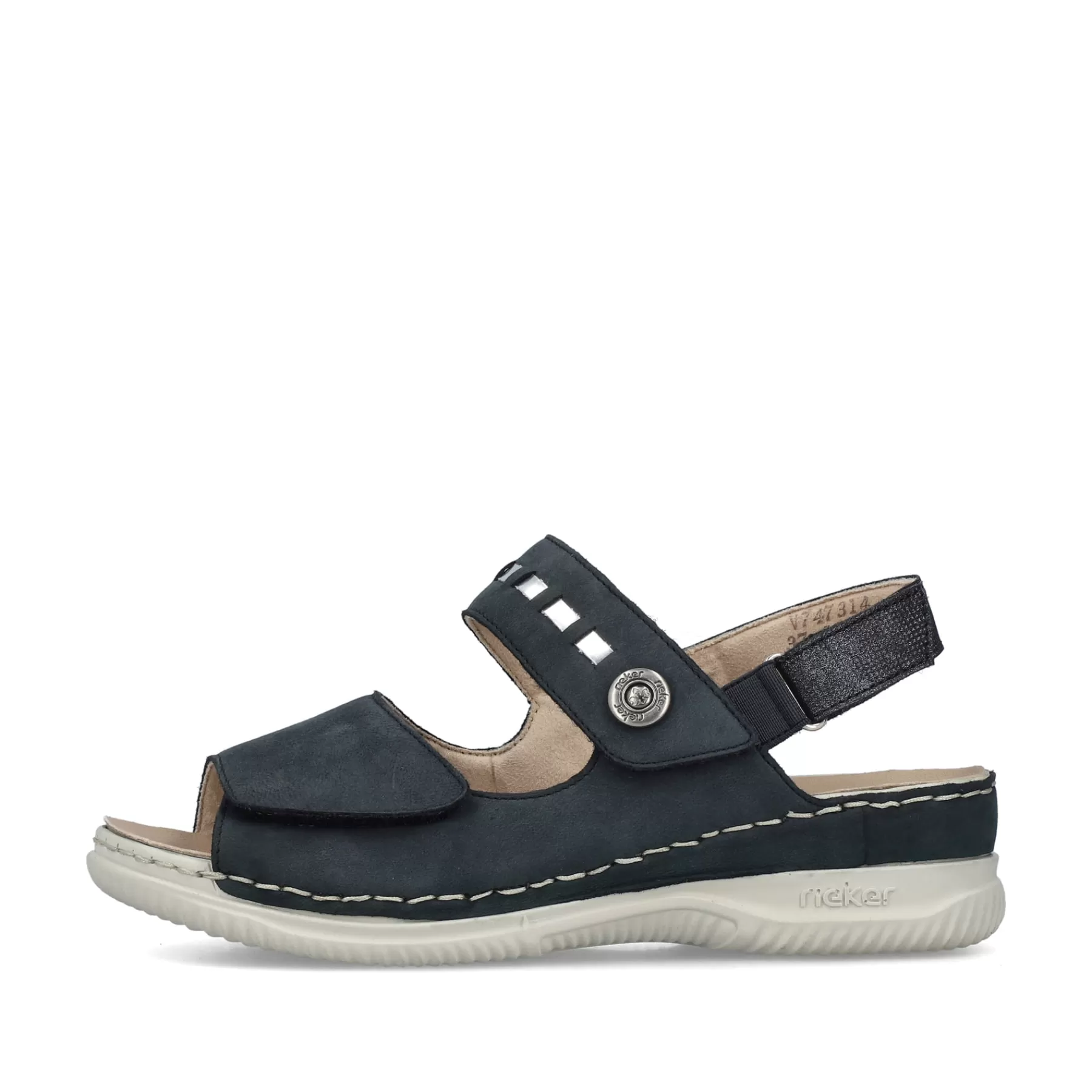 Outlet Damskie Sandaly Z Paskami , Stalowo-Niebieskie Damski Sandaly I Sandaly