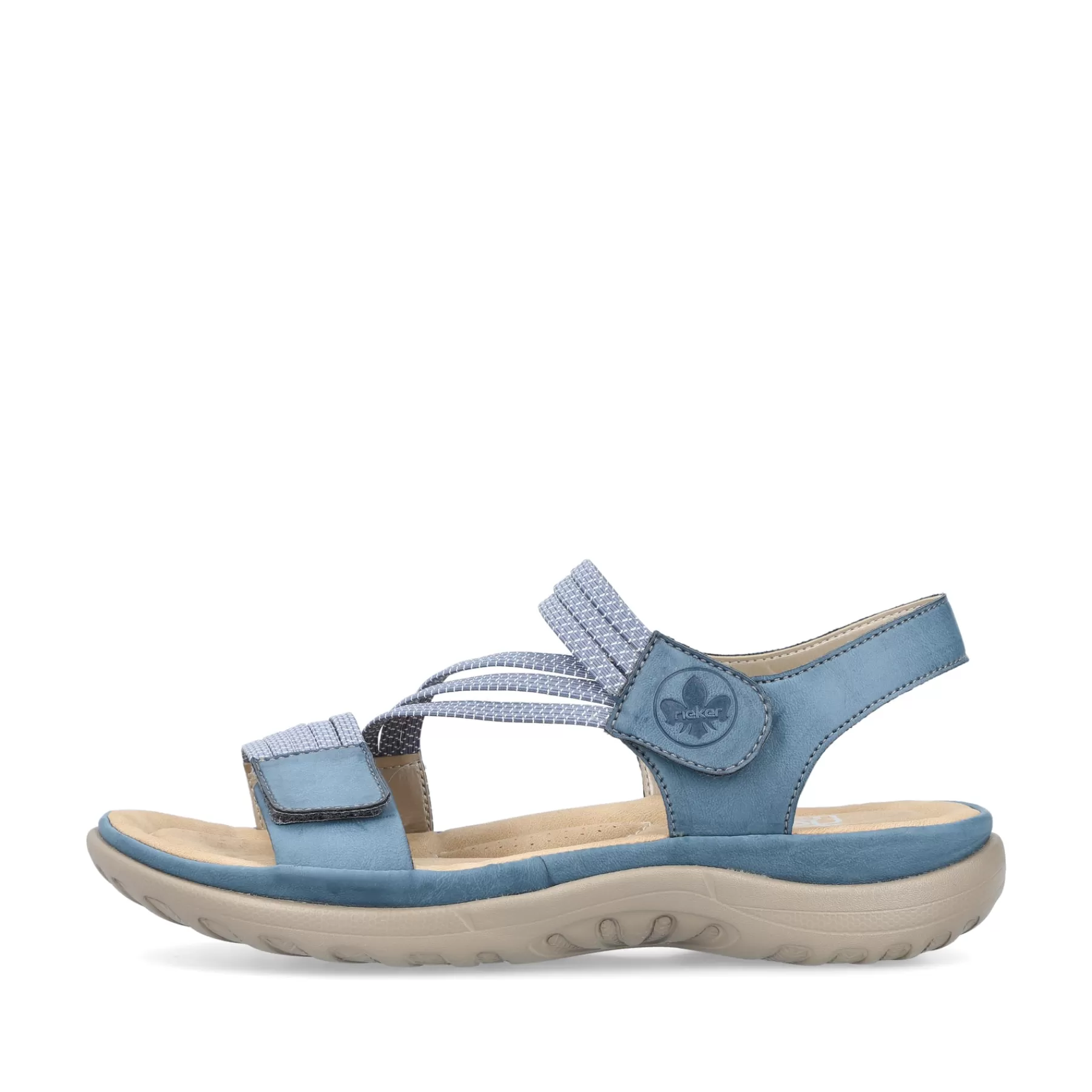 Sale Damskie Sandaly Z Paskami W Kolorze Blekitnego Nieba Damski Weganskie