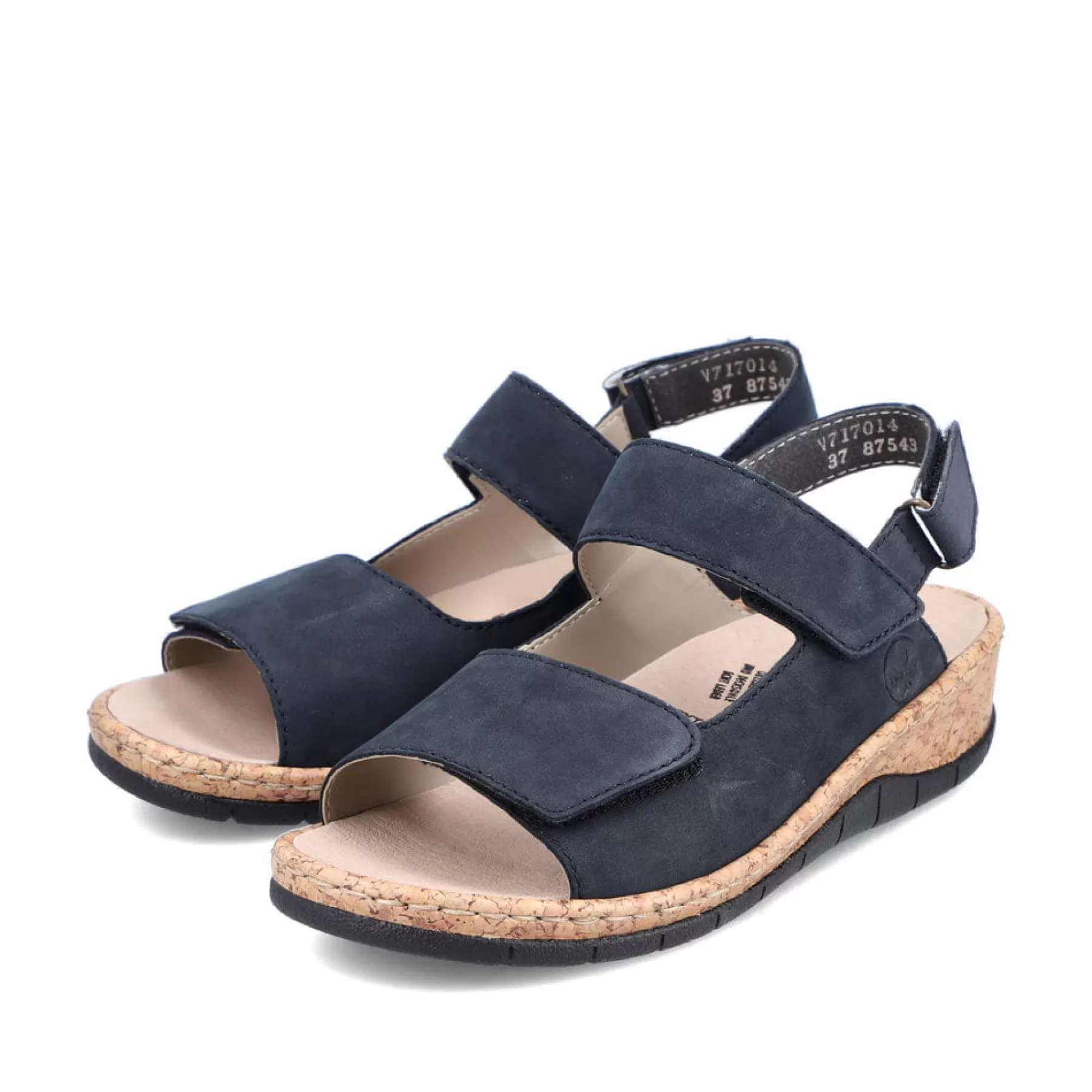 Clearance Damskie Sandaly Z Paskami W Kolorze Blekitu Pacyfiku Damski Sandaly I Sandaly