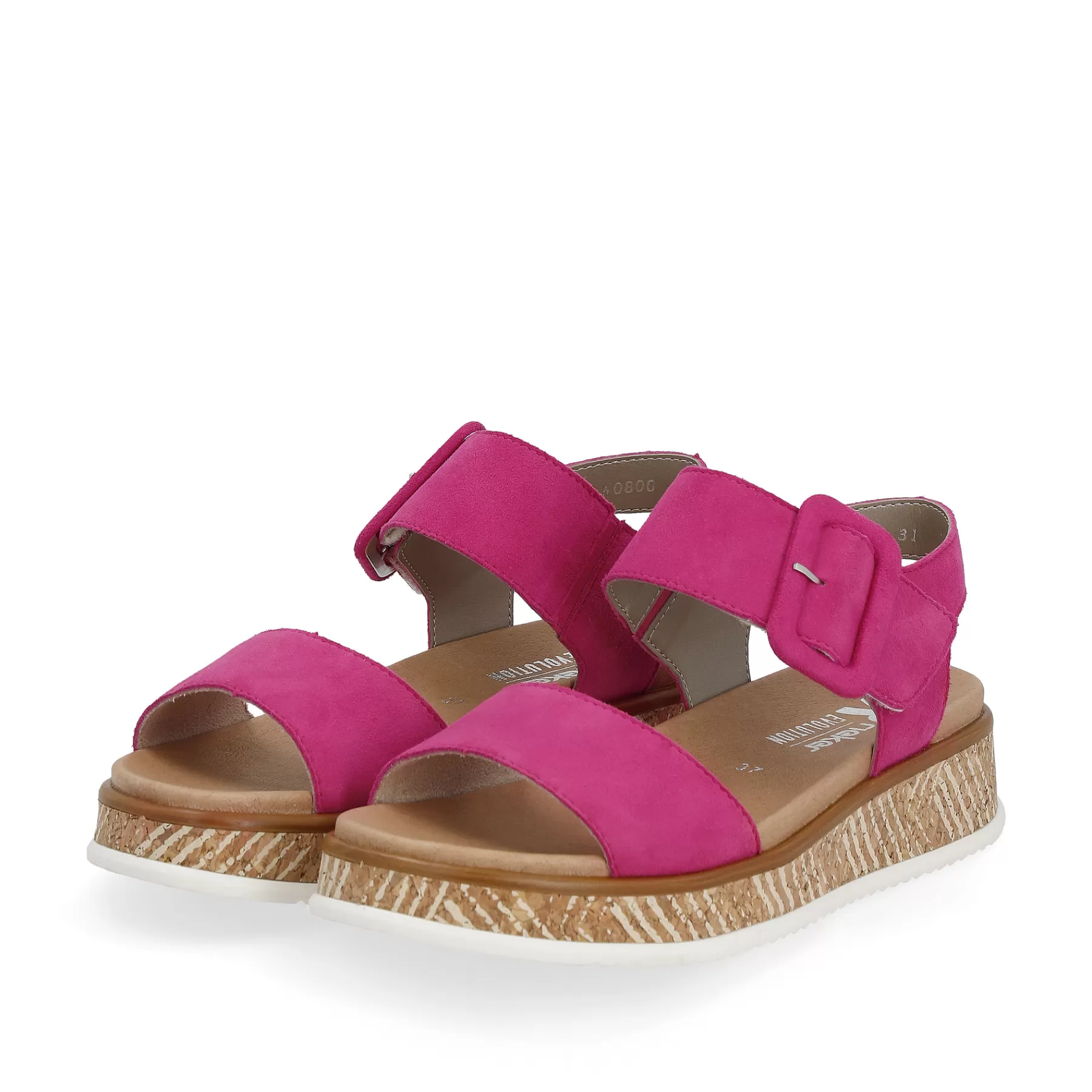 Cheap Damskie Sandaly Z Paskami W Kolorze Magenta Damski Kolorowe Style