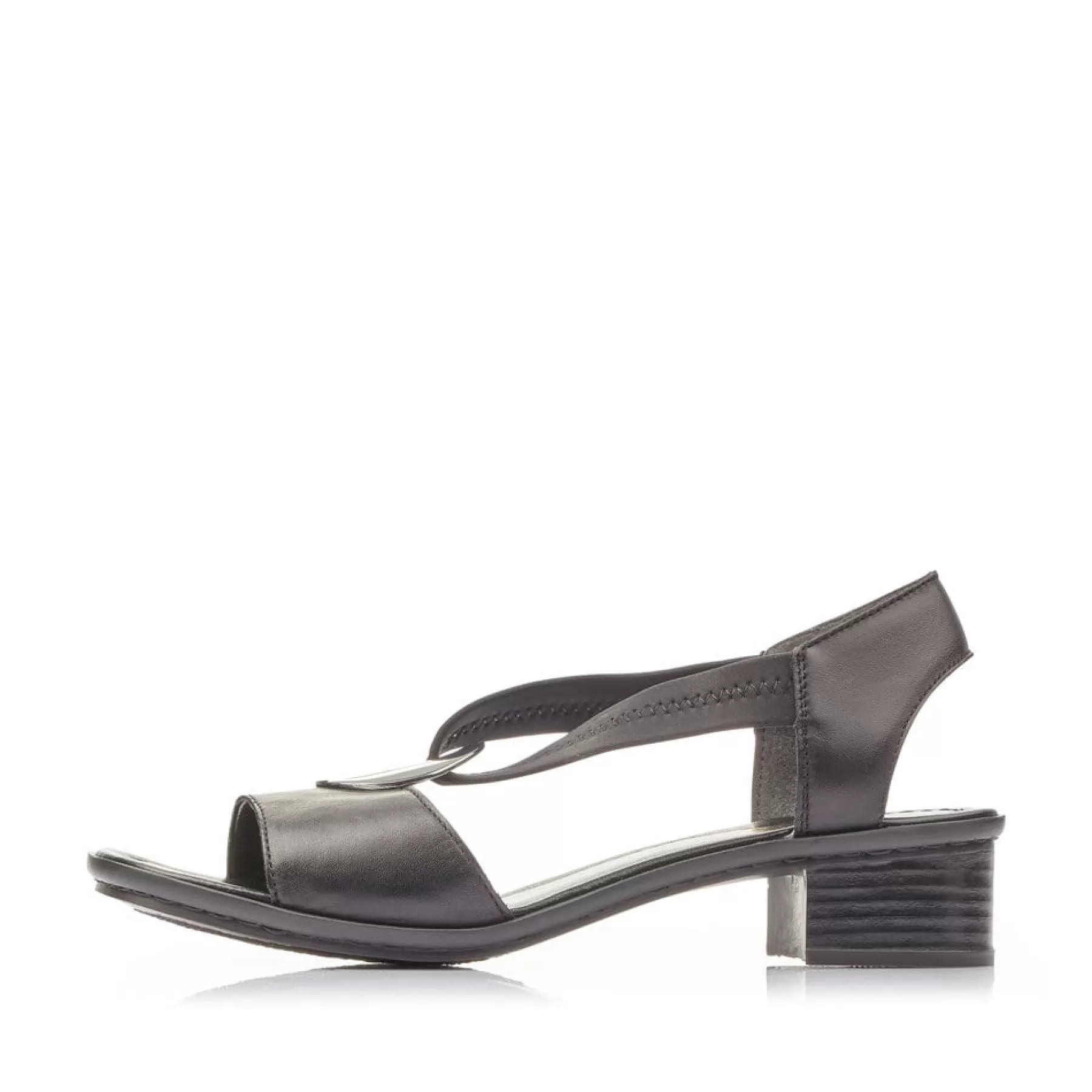 Fashion Damskie Sandaly Z Paskami , W Kolorze Nocnej Czerni Meskie Buty Na Lato