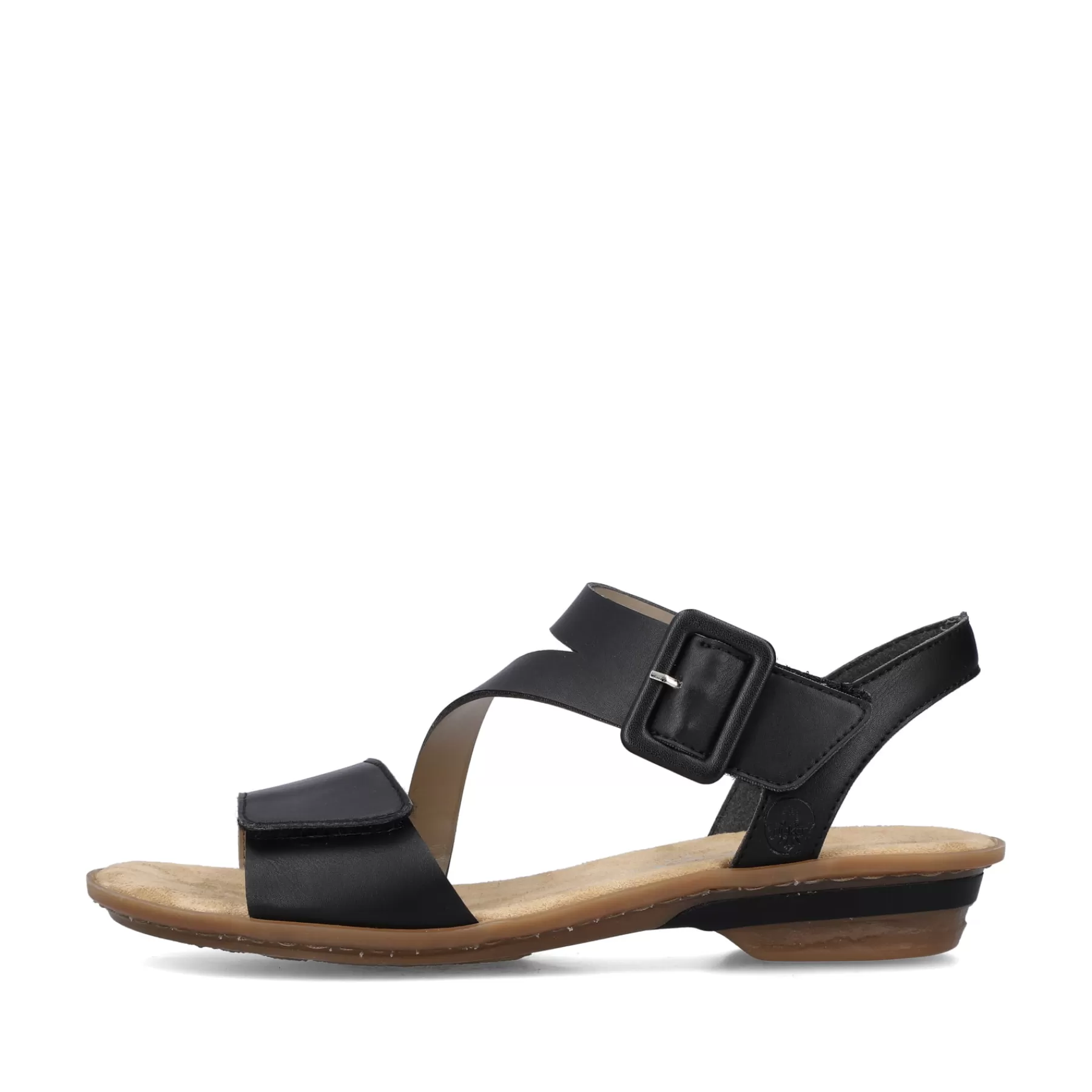 Discount Damskie Sandaly Z Paskami , W Kolorze Nocnej Czerni Damski Sandaly I Sandaly