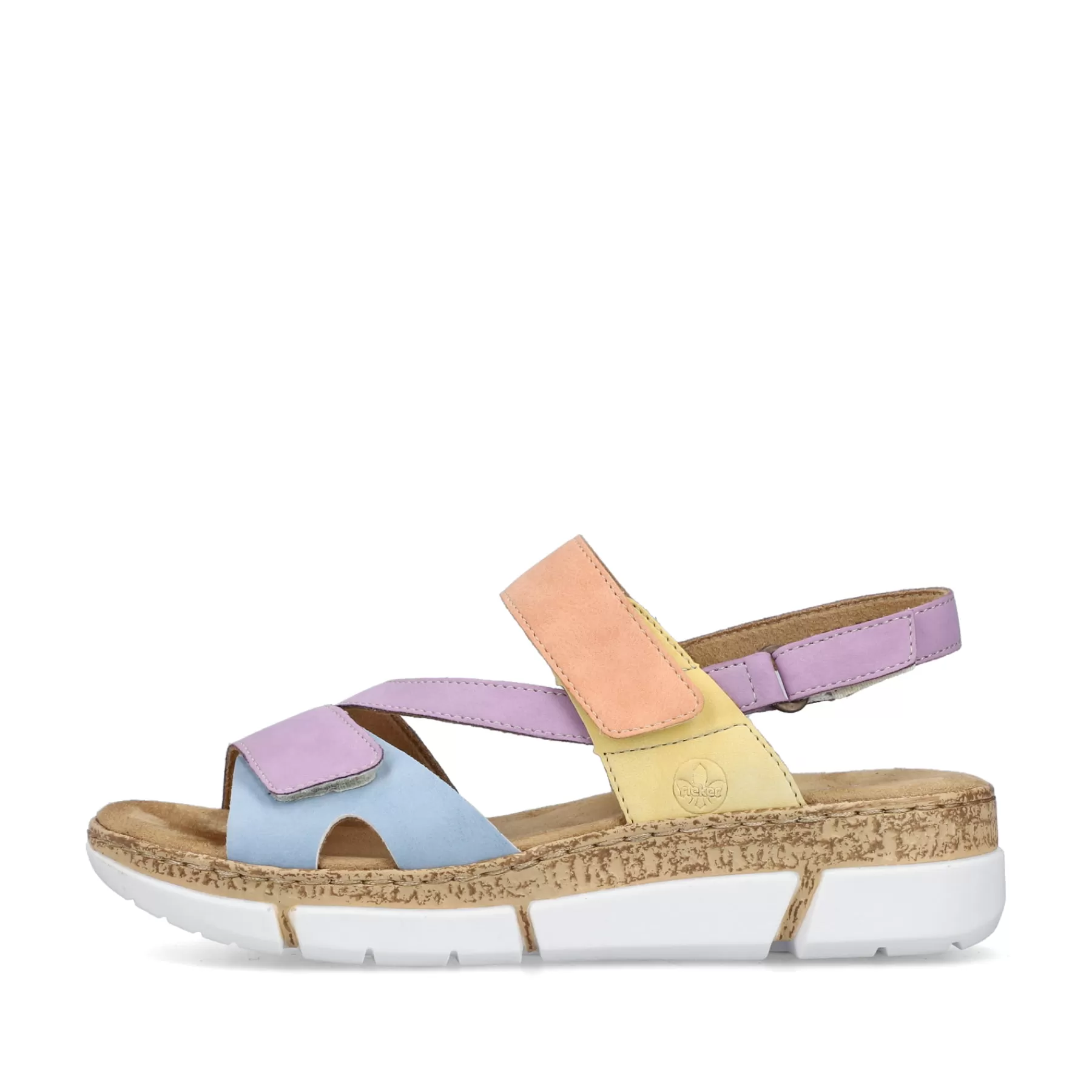 Online Damskie Sandaly Z Paskami W Pastelowych Kolorach Damski Kolorowe Style