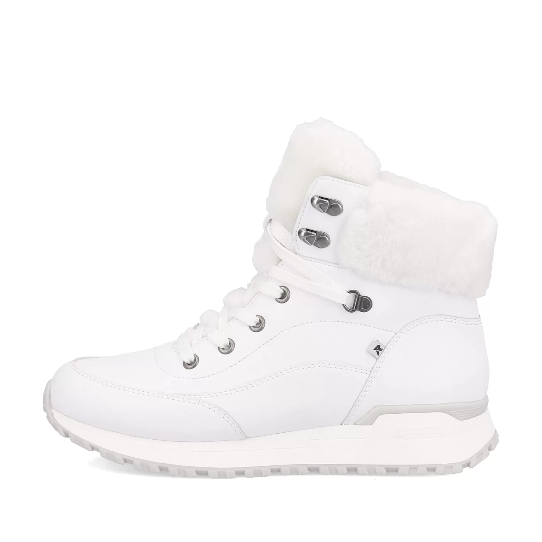 Best Damskie Sznurowane Botki Crystal White Damski Botki I Botki